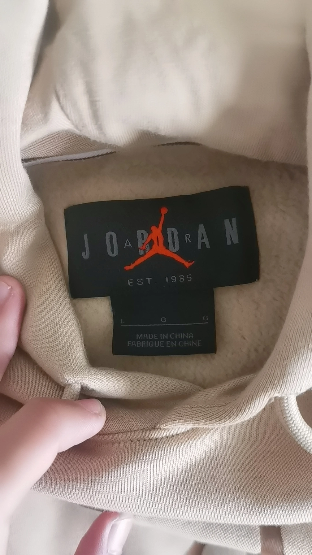 custom review-Джордан Хаки Мужские Свитшоты