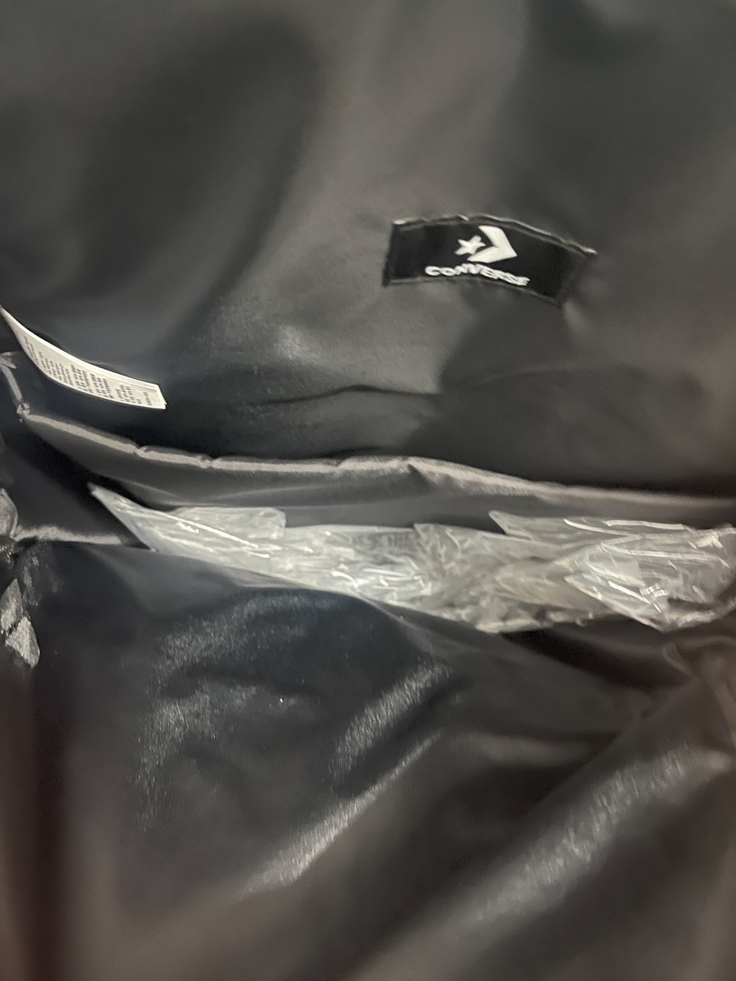 custom review-Конверс Polyester Backpack Unisex Black