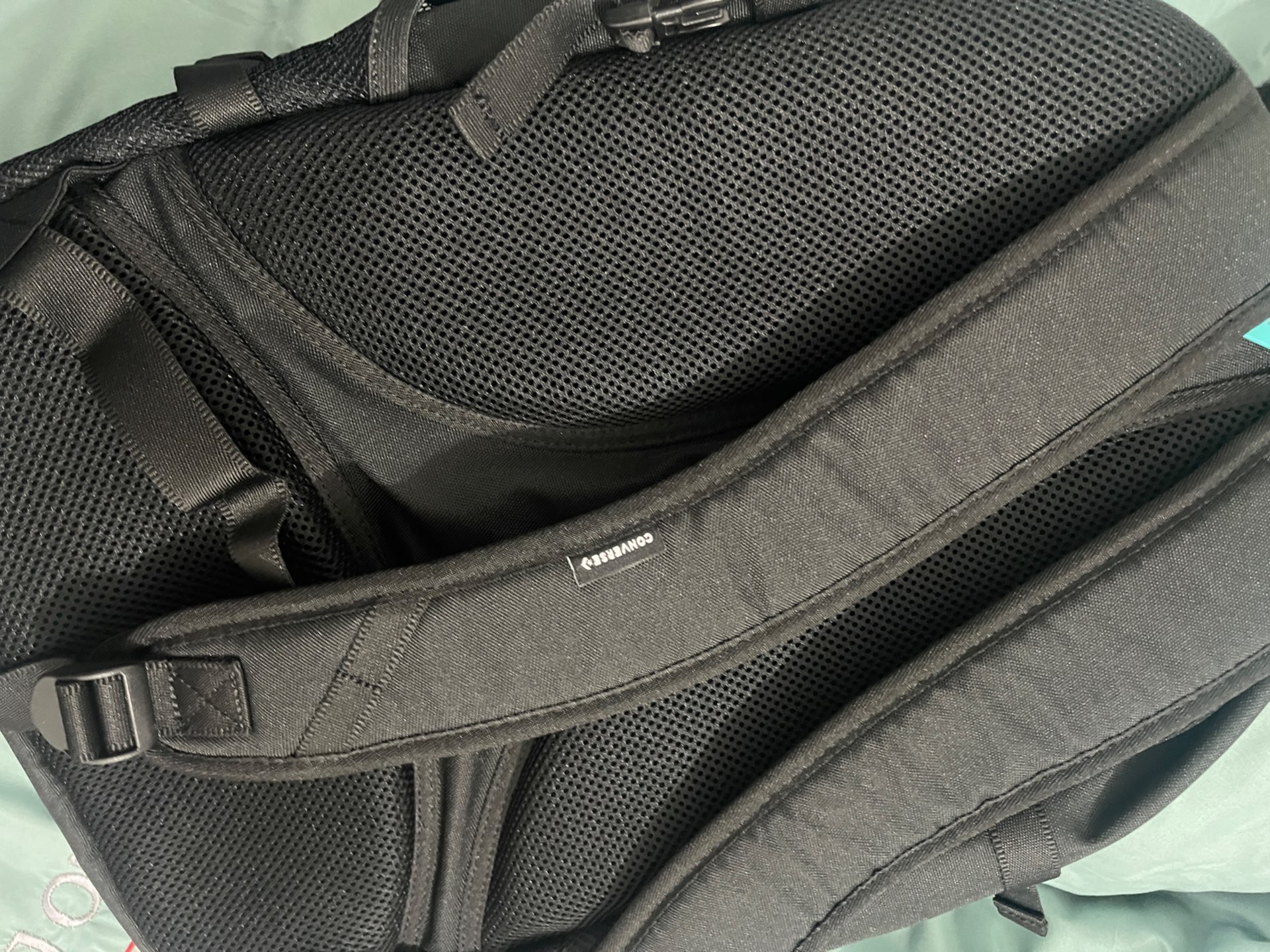 custom review-Конверс Polyester Backpack Unisex Black