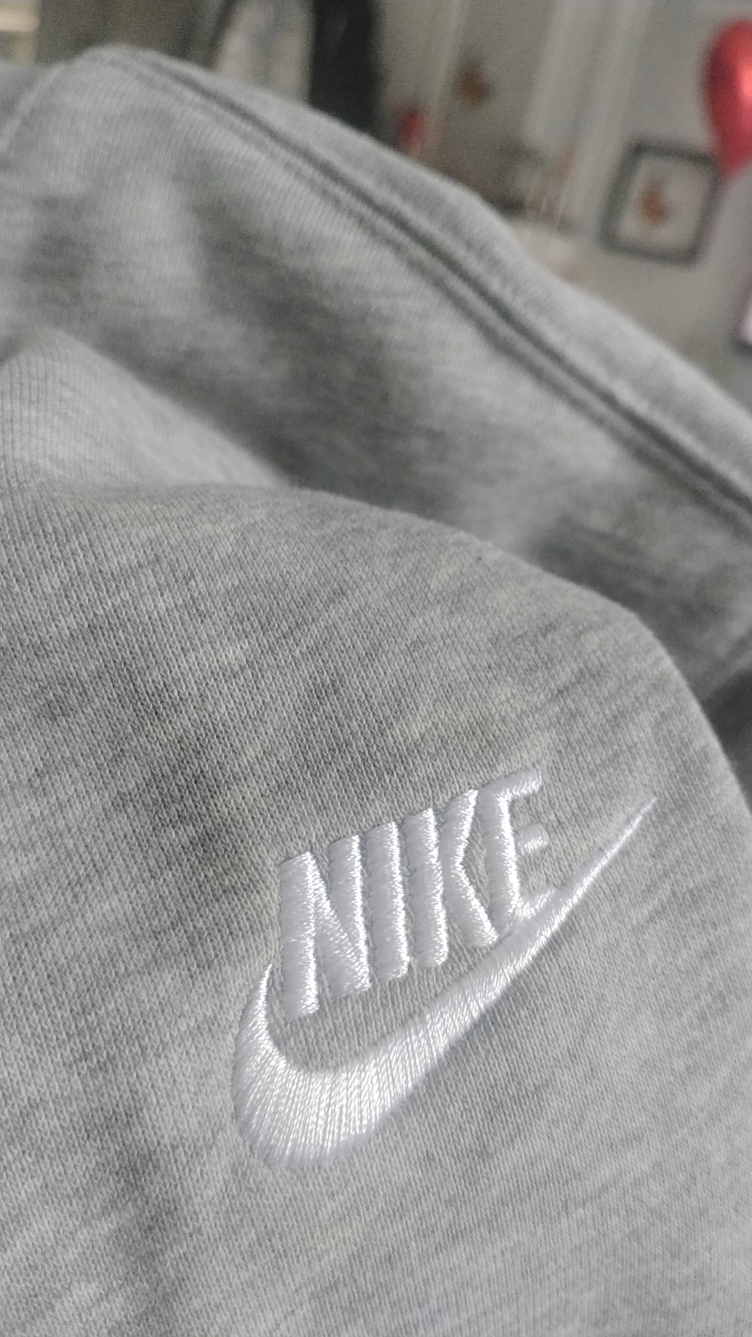 custom review-Nike Sportswear Свитшот Весенний Мужской Серый