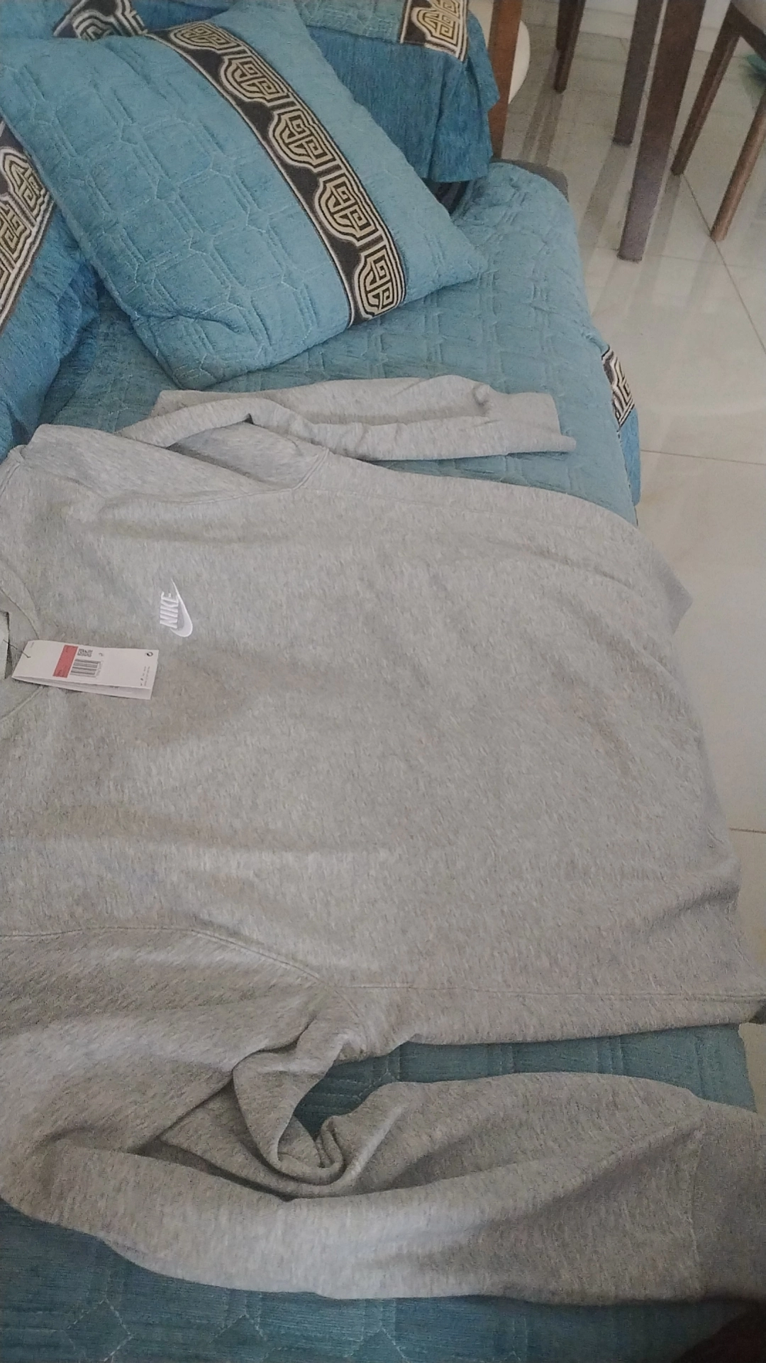 custom review-Nike Sportswear Свитшот Весенний Мужской Серый