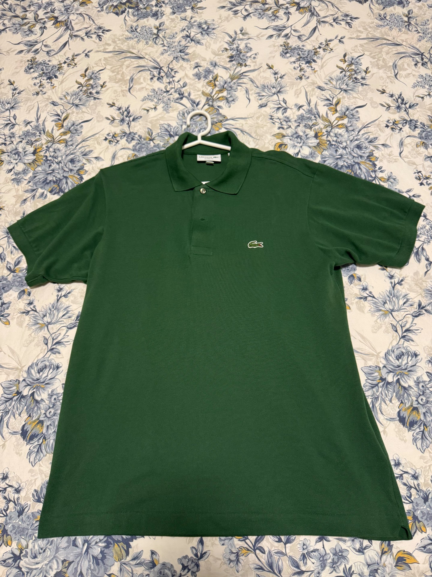 custom review-Зеленая мужская поло от LACOSTE Collaboration