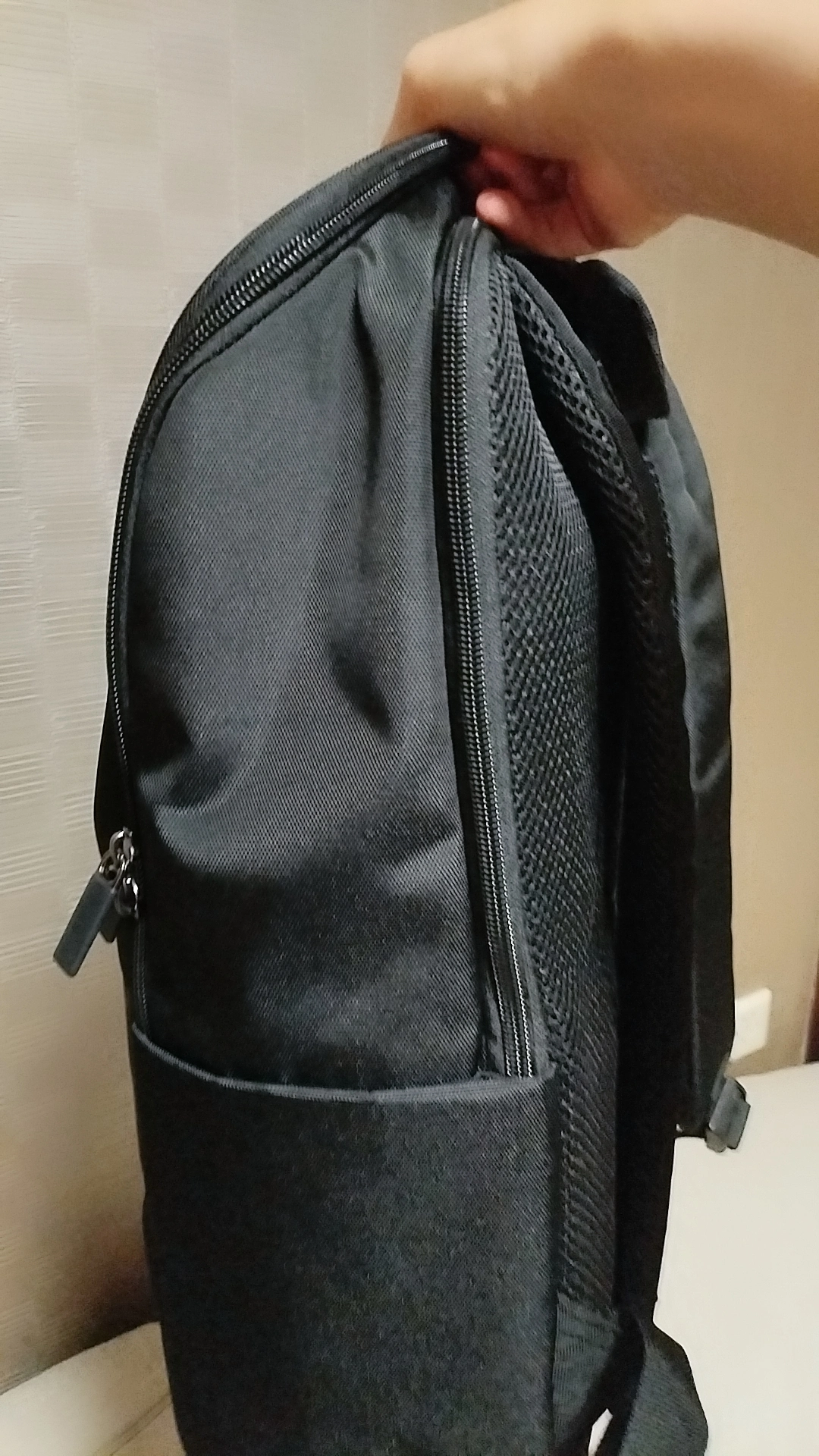 custom review-SAMSONITE Ткань Бизнес Ноутбук Сумка Рюкзак Большой Мужской Черный