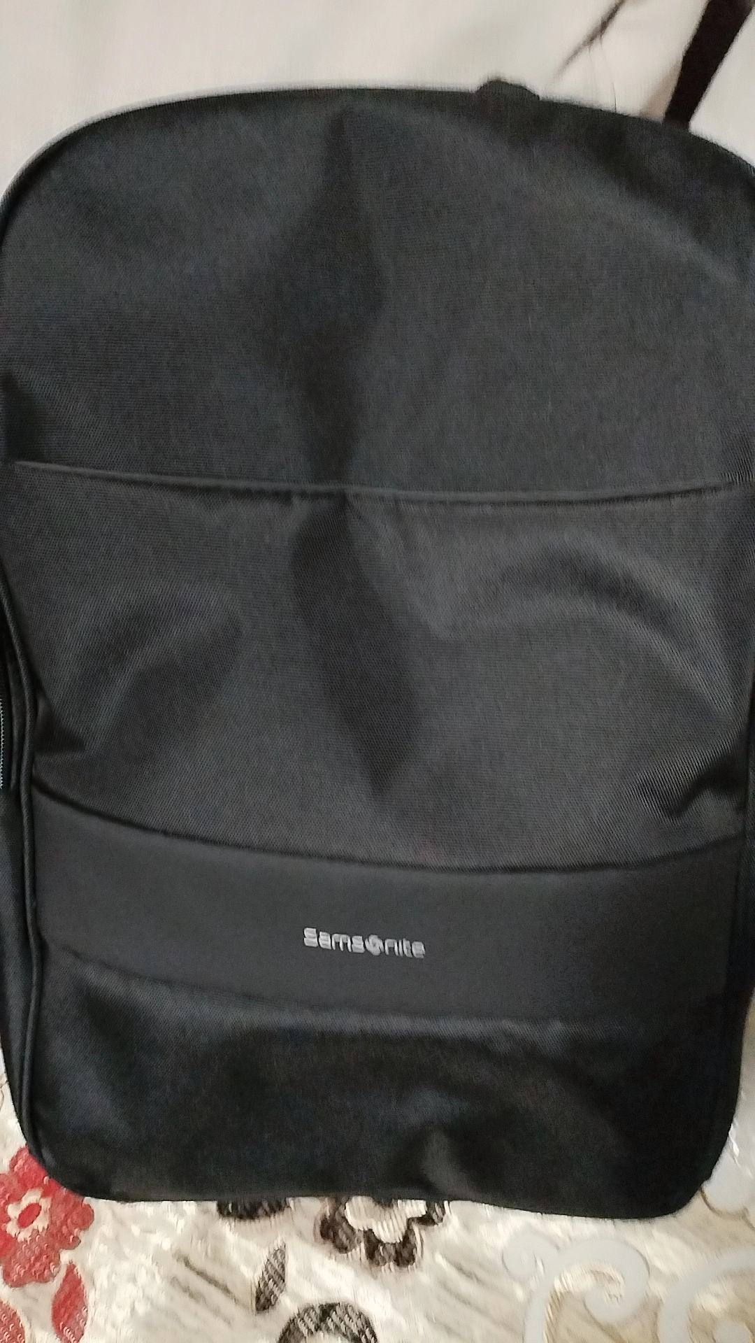 custom review-SAMSONITE Ткань Бизнес Ноутбук Сумка Рюкзак Большой Мужской Черный