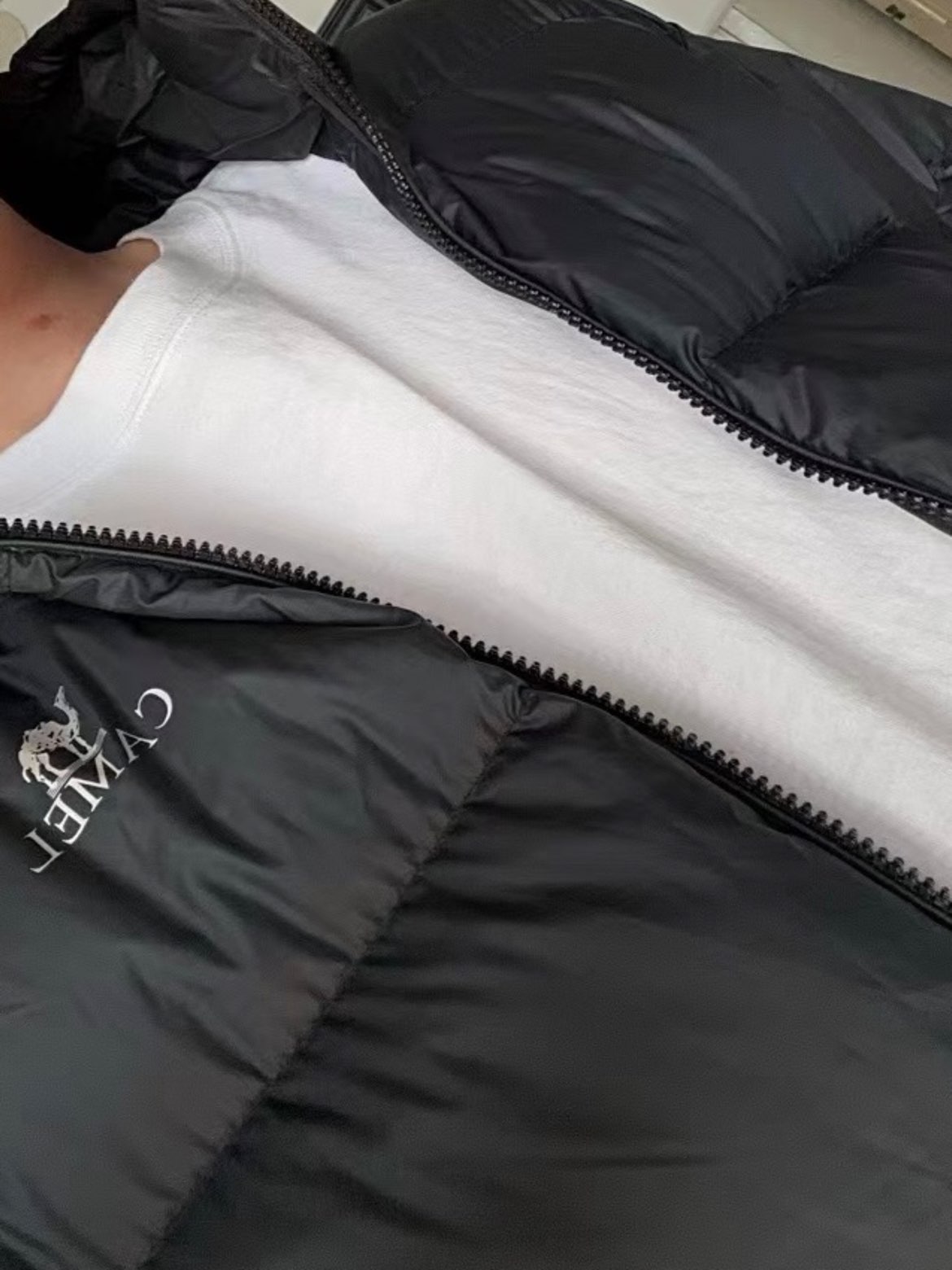 custom review-CAMEL Warm Fleece Series Пуховик Унисекс Черный