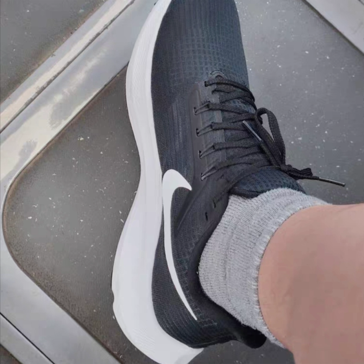 custom review-Nike Air Zoom Pegasus 39 Low Топ Повседневные Беговые Кроссовки Мужские Черно-Белые