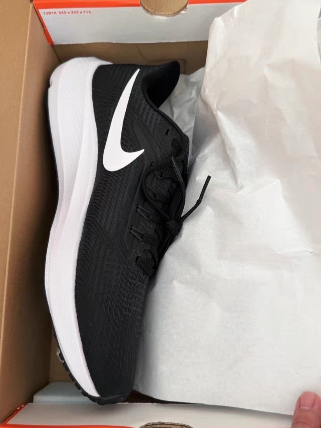 custom review-Nike Air Zoom Pegasus 39 Low Топ Повседневные Беговые Кроссовки Мужские Черно-Белые