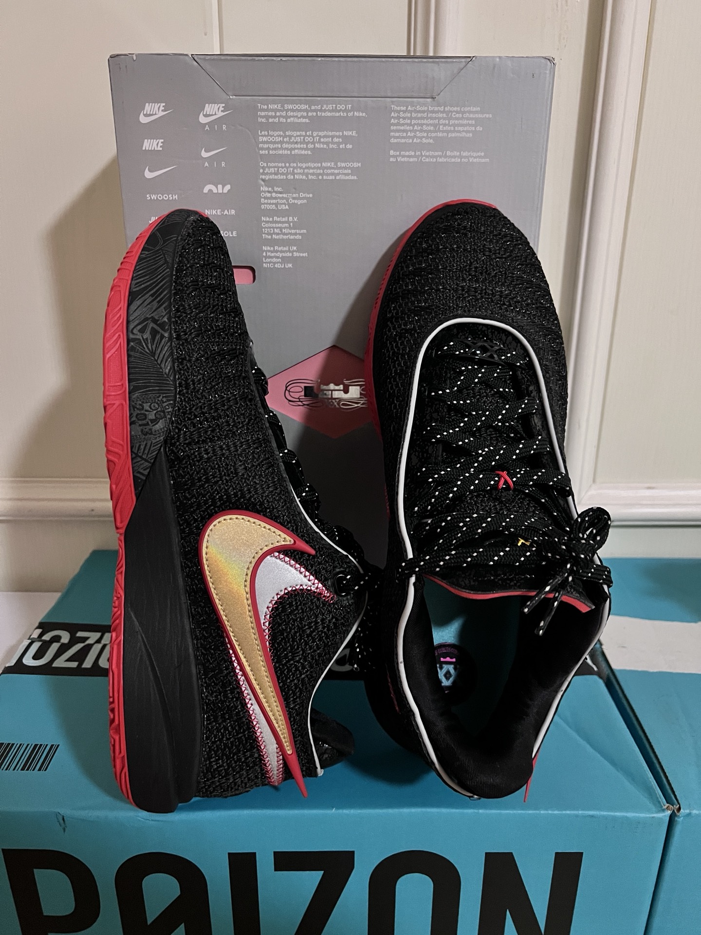 custom review-Nike LeBron 20 LeBron 20 Амортизация Противоскользящий Устойчивый к истиранию Покрытие Поддержка Низкий Топ