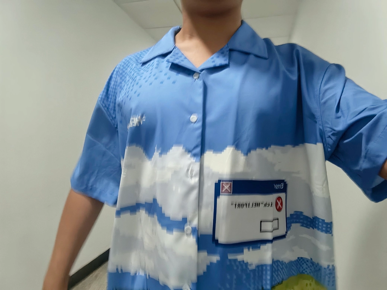 custom review-HELIPORT Рубашка Унисекс С принтом по всей поверхности Цвет