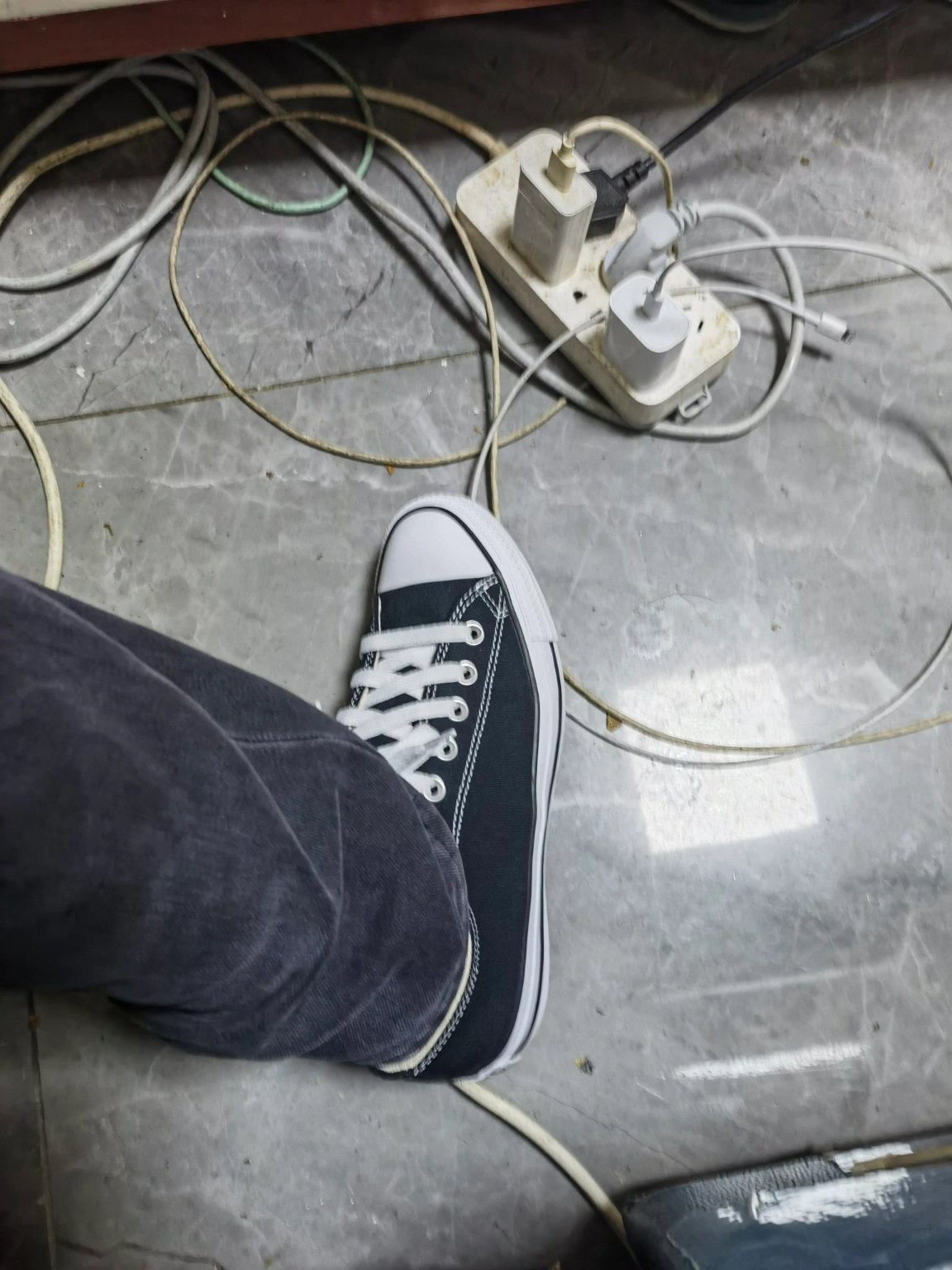 custom review-Конверс All Star Износостойкие Низкие Кеды Унисекс Черный Белый