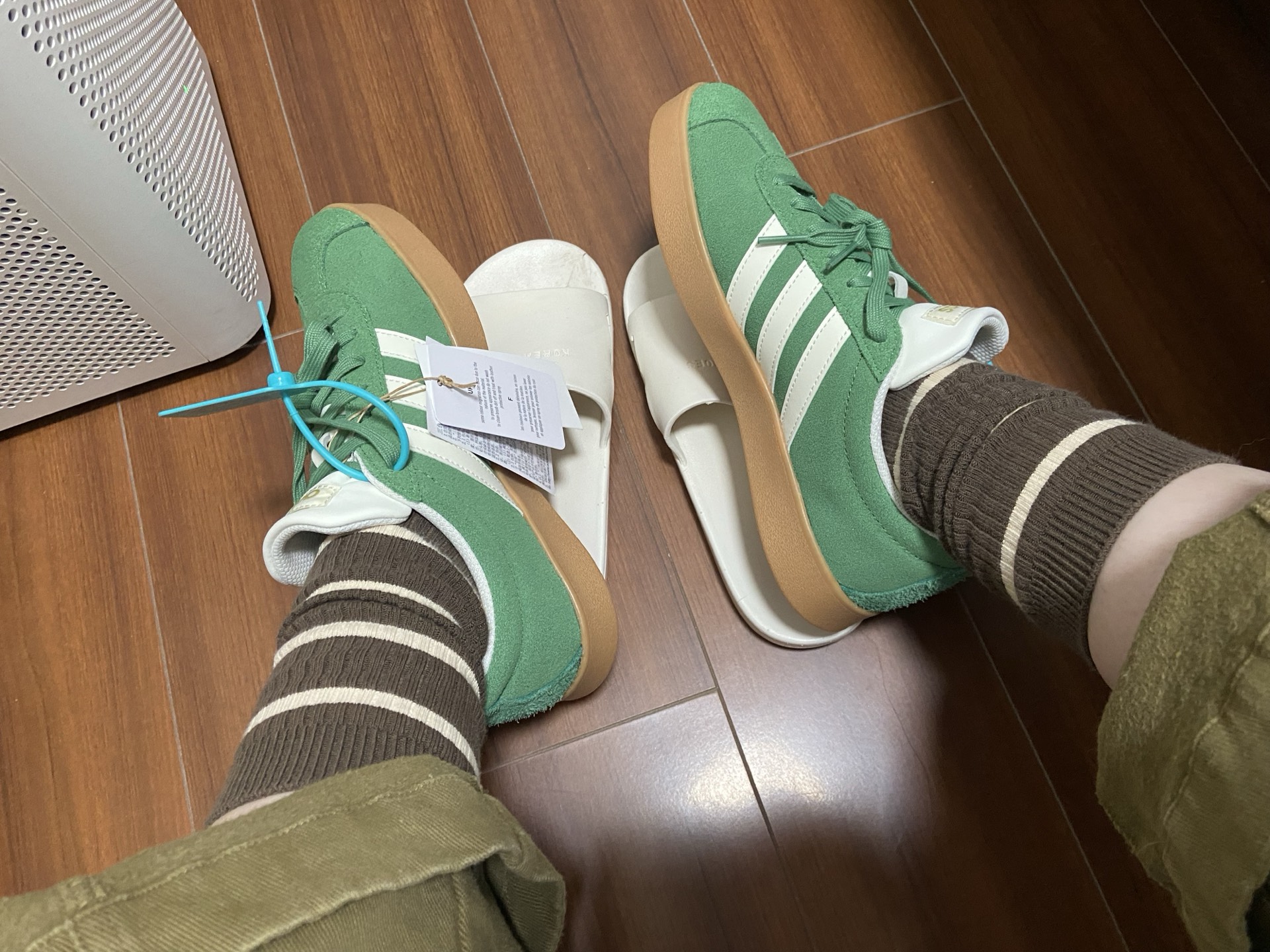 custom review-Adidas VL Court 2,0 Low Топ Скейтборд Кроссовки Унисекс Зелёный