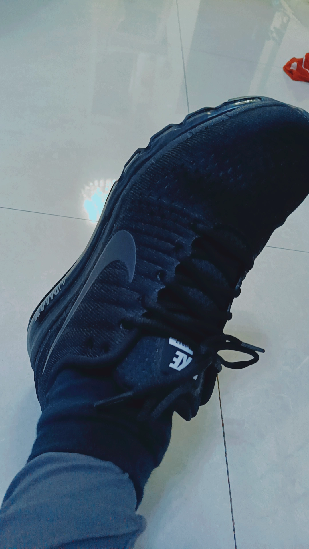 custom review-Nike Air Max 2017 Амортизаторы Shock Absorbers Низкий Топ Повседневные Беговые кроссовки Мужские Черные