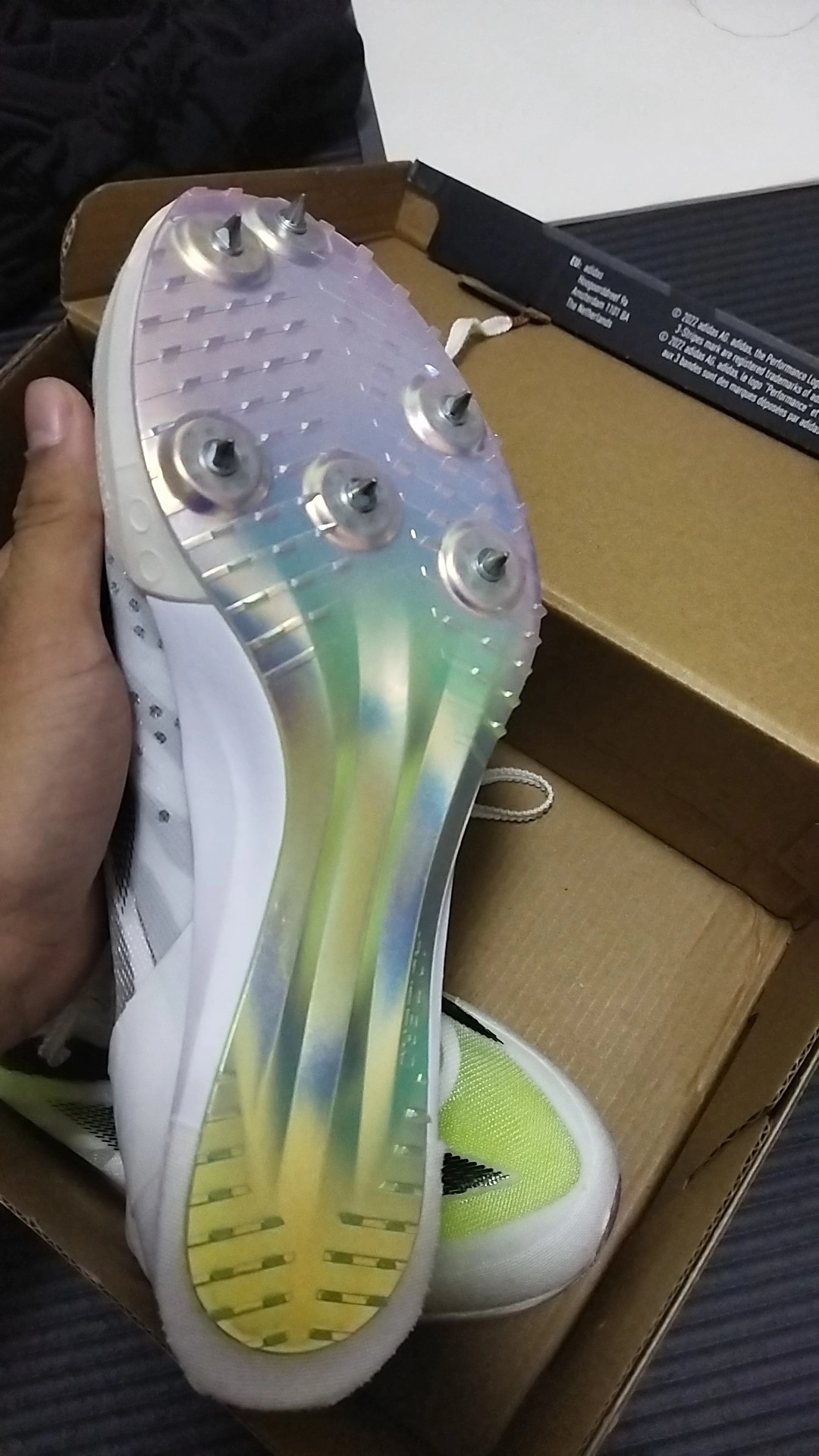 custom review-adidas Adizero Prime Sp 2.0 White Black