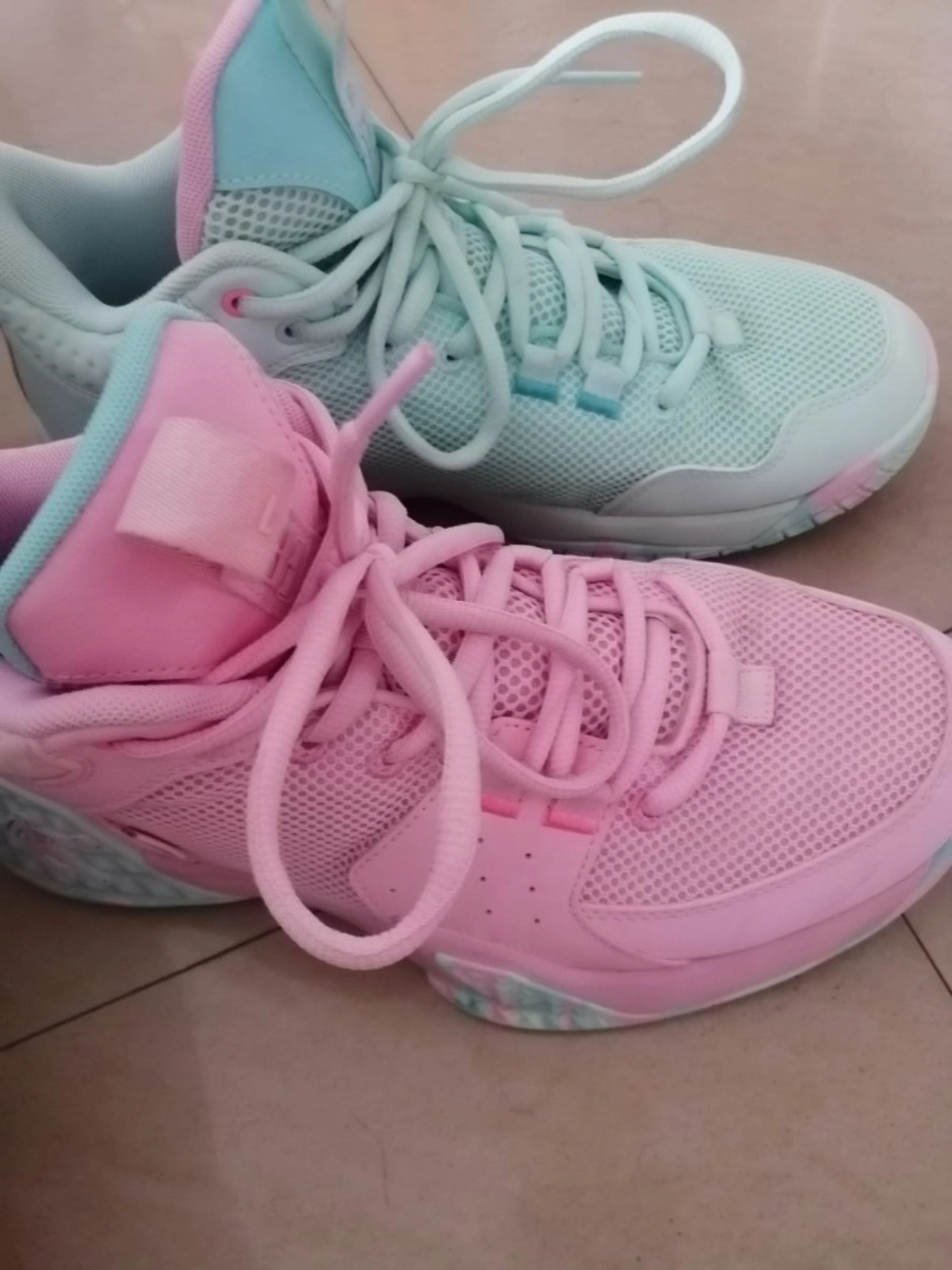 custom review-QIAODAN Kill Shot 1,0 Баскетбольные кроссовки Низкий Топ Вишневый Цветок Рябь Мужской