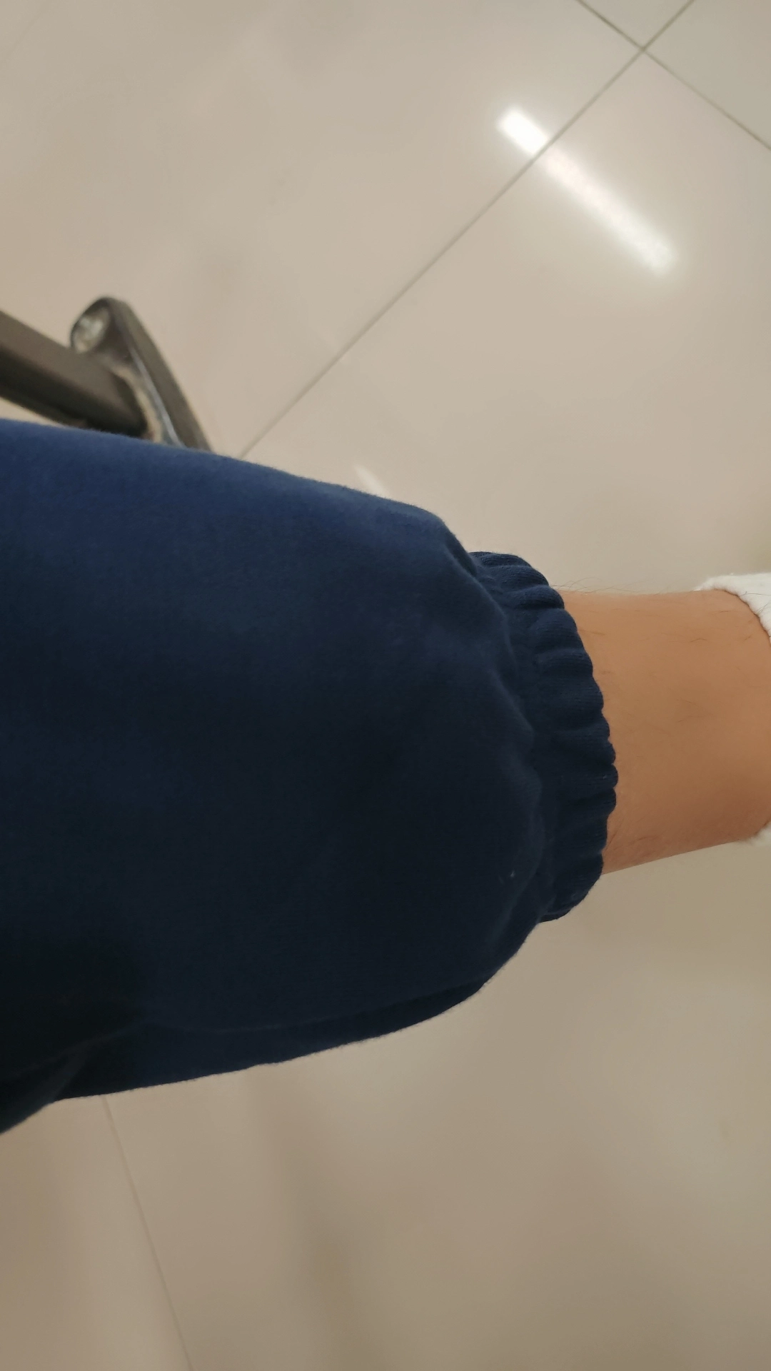 custom review-New Balance совместный бренд Вязаные тренировочные брюки Мужской морской синий