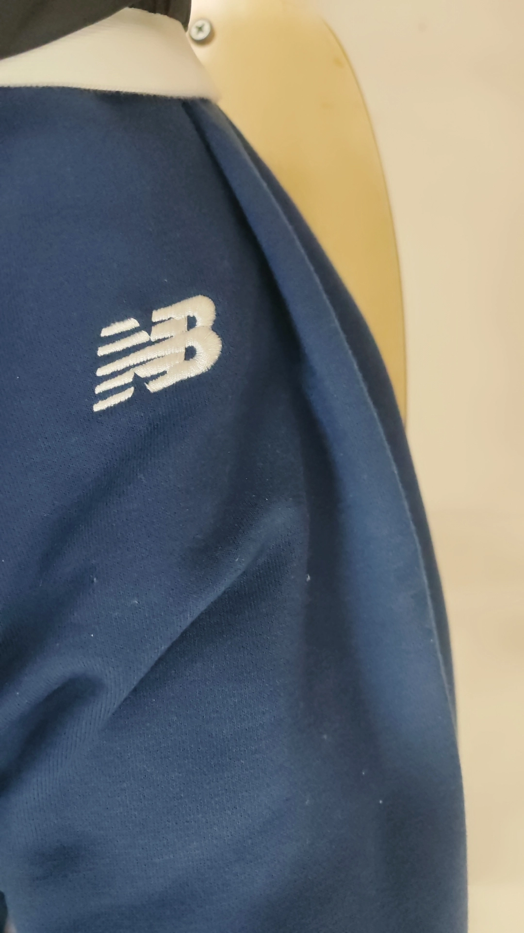 custom review-New Balance совместный бренд Вязаные тренировочные брюки Мужской морской синий