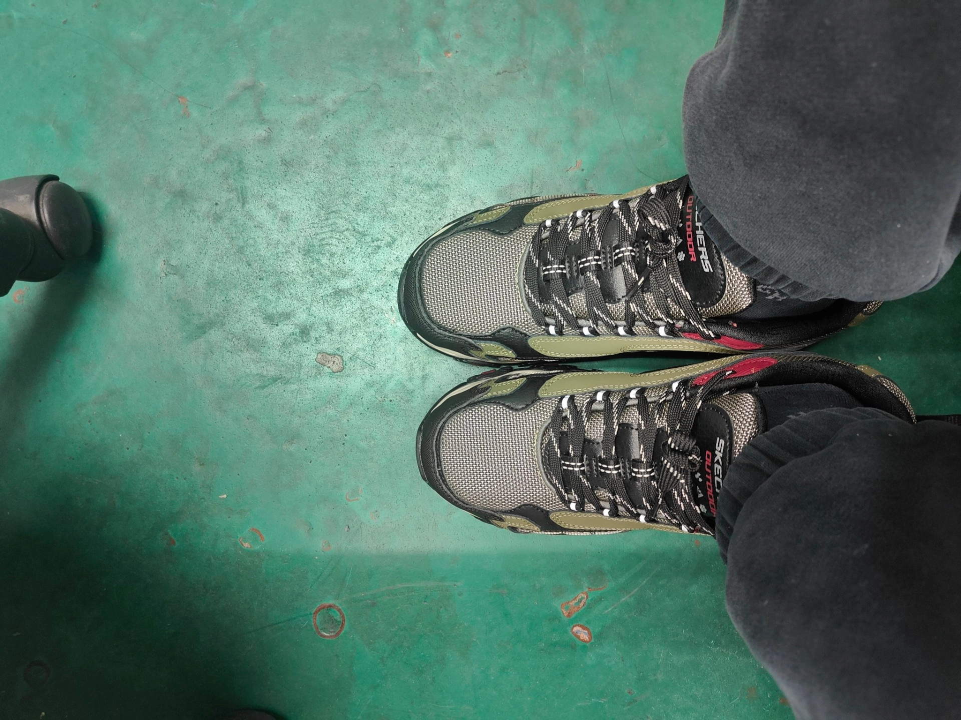 custom review-Skechers На открытом воздухе Текстиль Синтетическая кожа Коровья кожа спилок