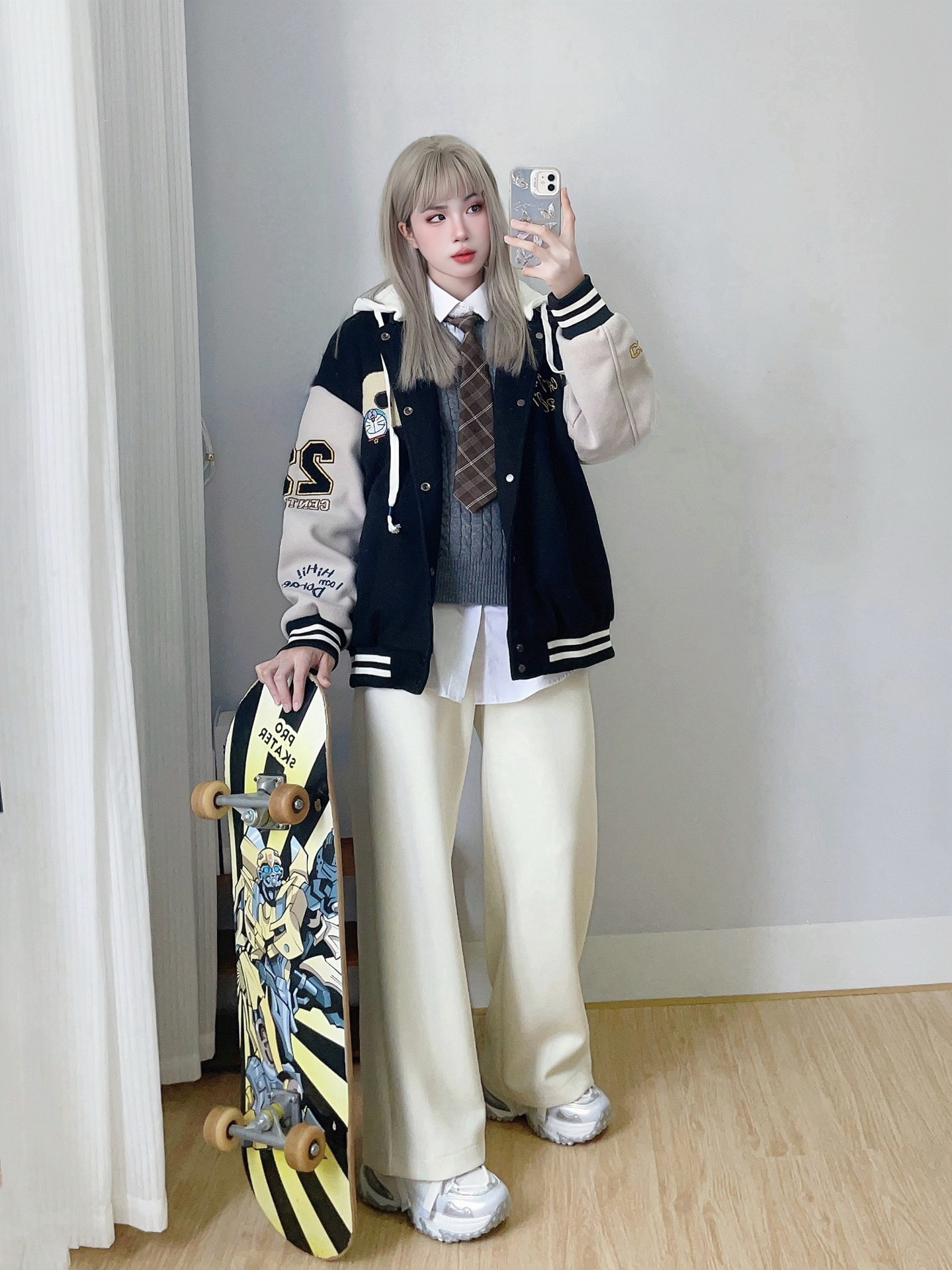 学生党秋冬校园ootd