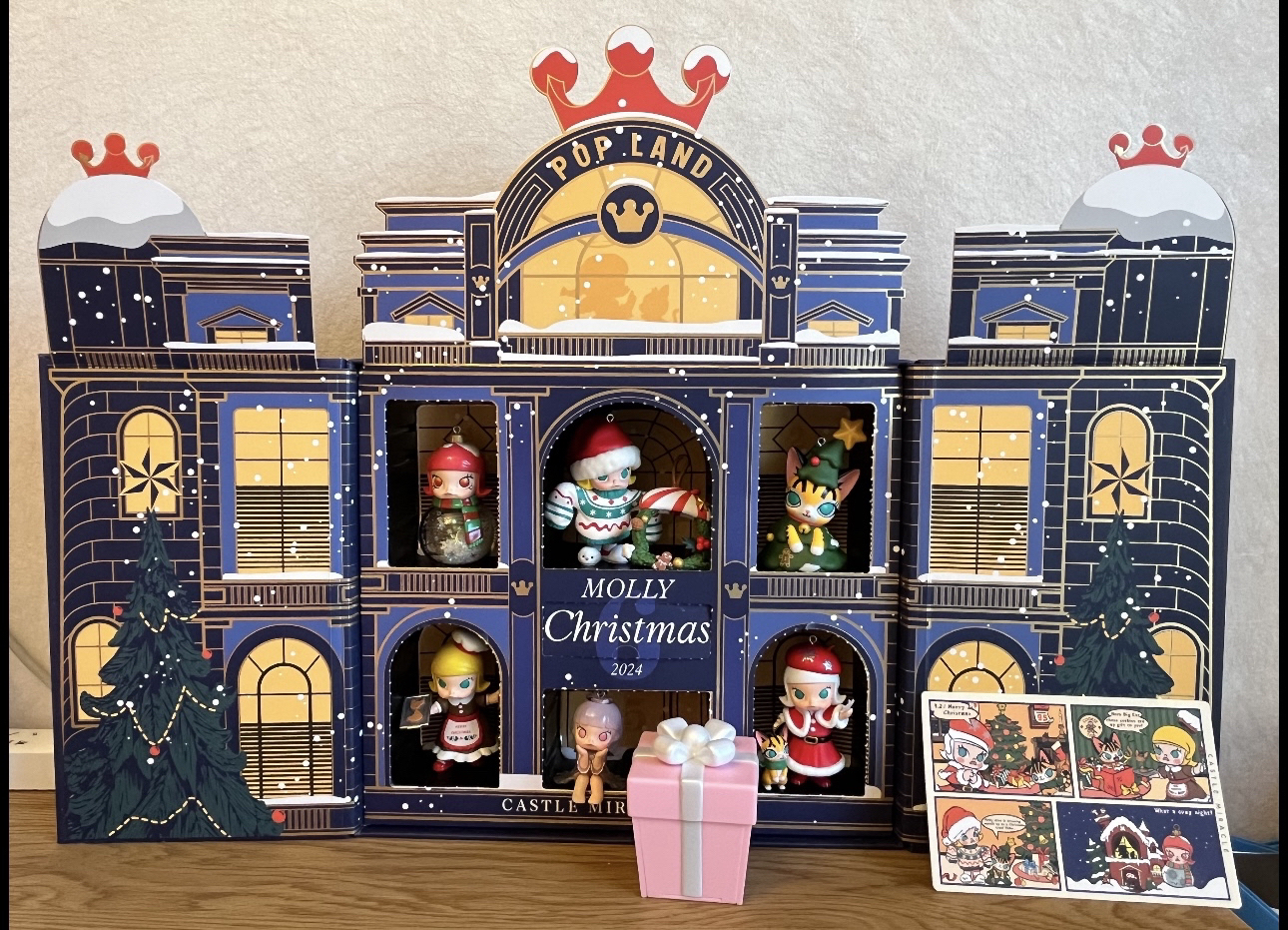 custom review-POP MART Молли Castle Christmas Adventure Коллекция Милые Модные Фигурки