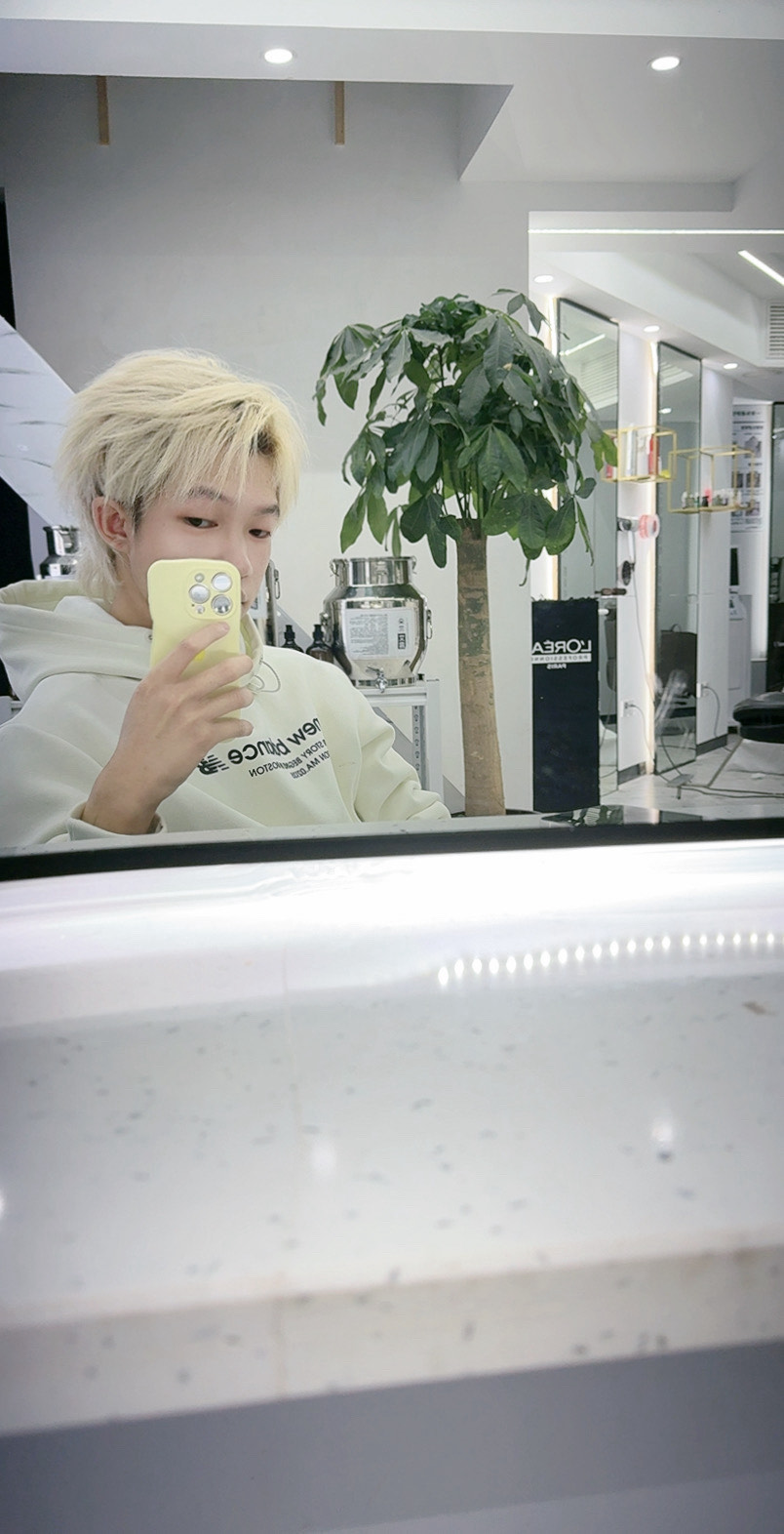 custom review-New Balance совместный бренд Белый Мужской Свитшот