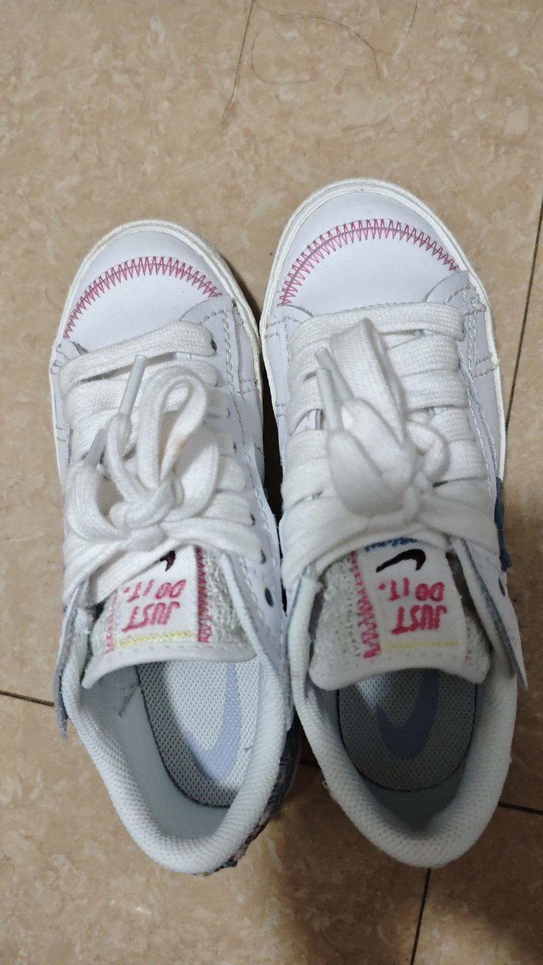 custom review-Nike Blazer Low '77 JUMBO 'Деним Swoosh' Низкая Скейтборд Обувь Женская Белая Синяя