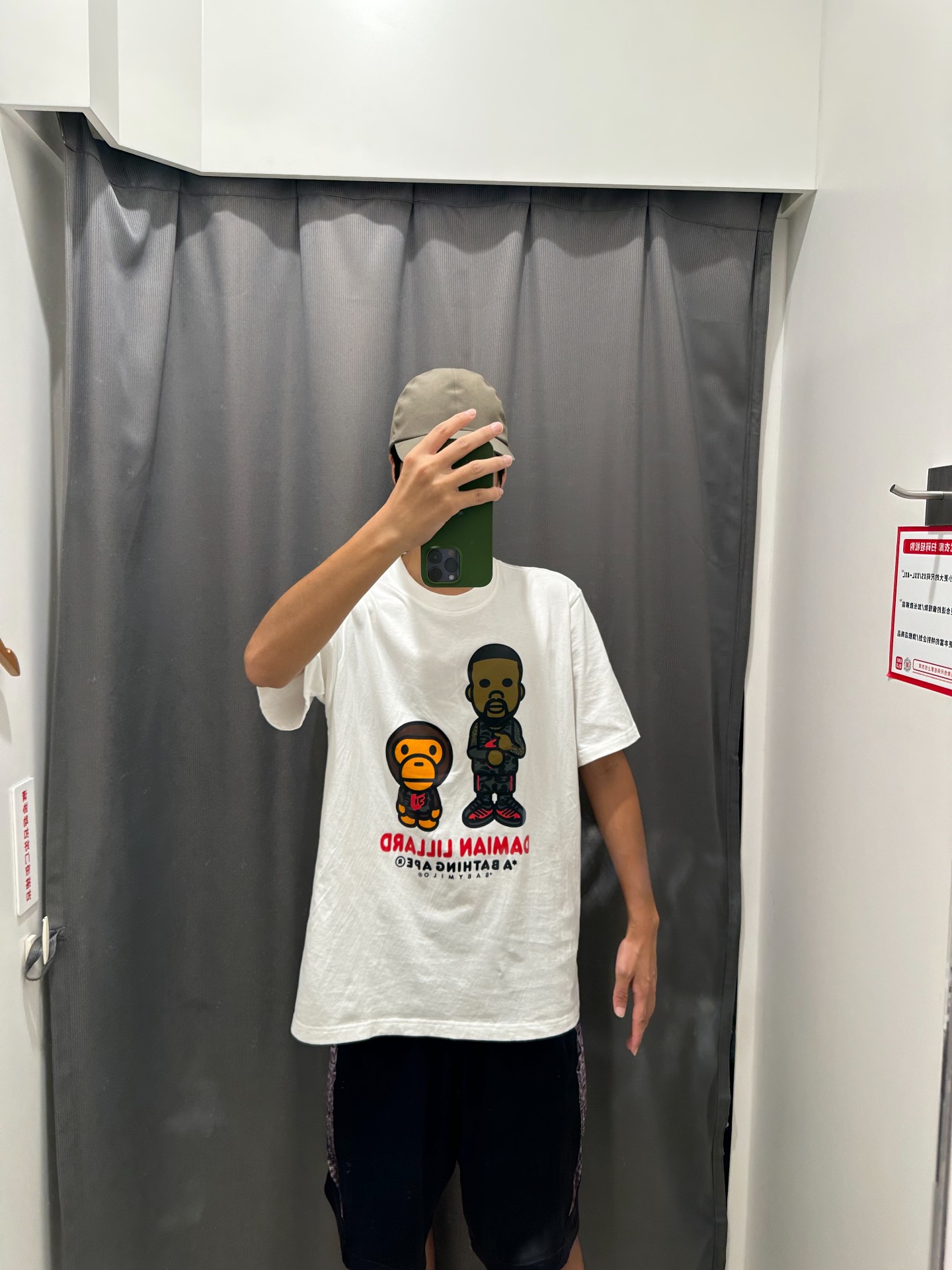 bape利拉德联名短袖