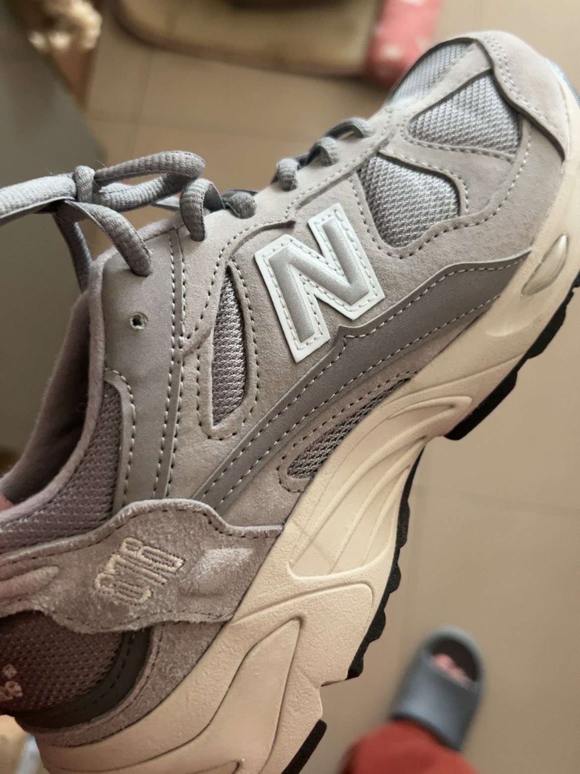 custom review-New Balance NB 878 MID Топ Повседневные Беговые Кроссовки Унисекс Серый