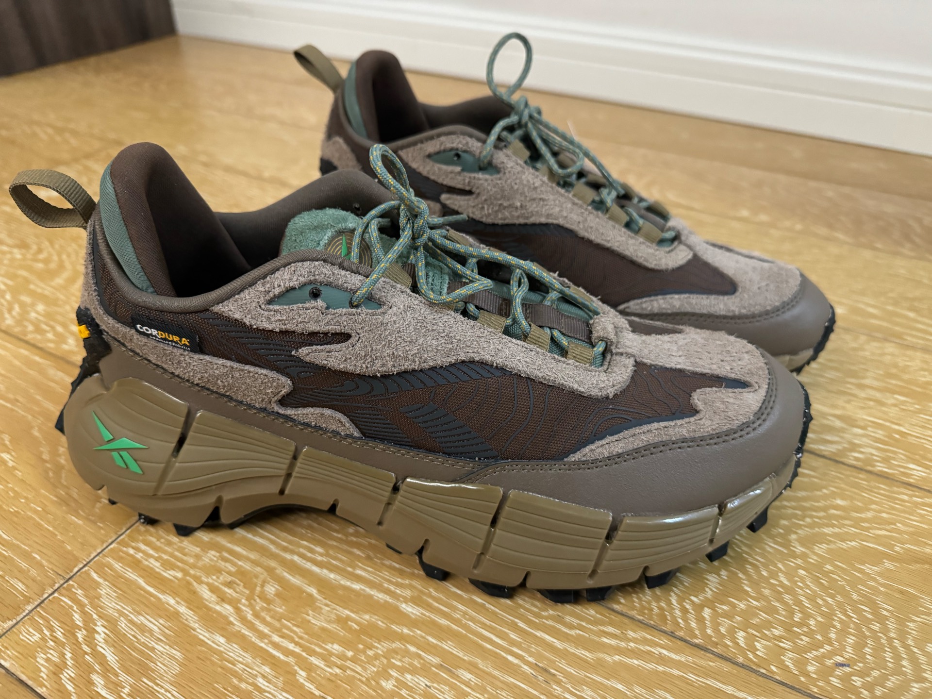 custom review-Reebok совместный бренд ZIG KINETICA 2,5 EDGE противоскользящие устойчивые к истиранию низкие беговые кроссовки с верхом