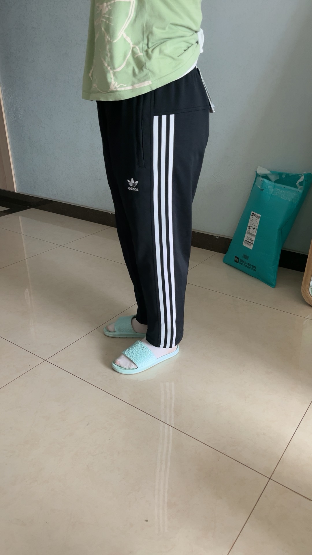 custom review-Adidas Originals Adicolor Вязаные Спортивные Штаны Мужские Черные