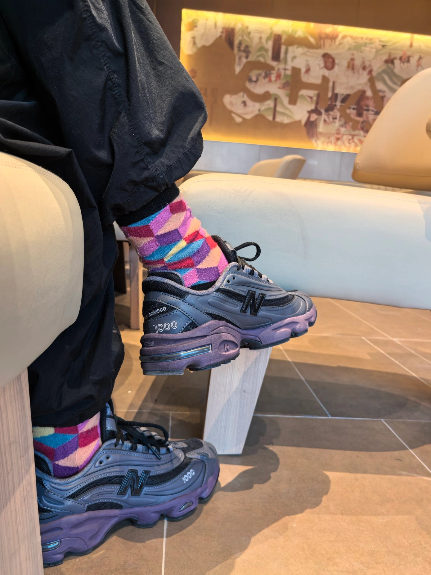 custom review-New Balance NB 1000 Low Топ Casual Унисекс Темно-Серый