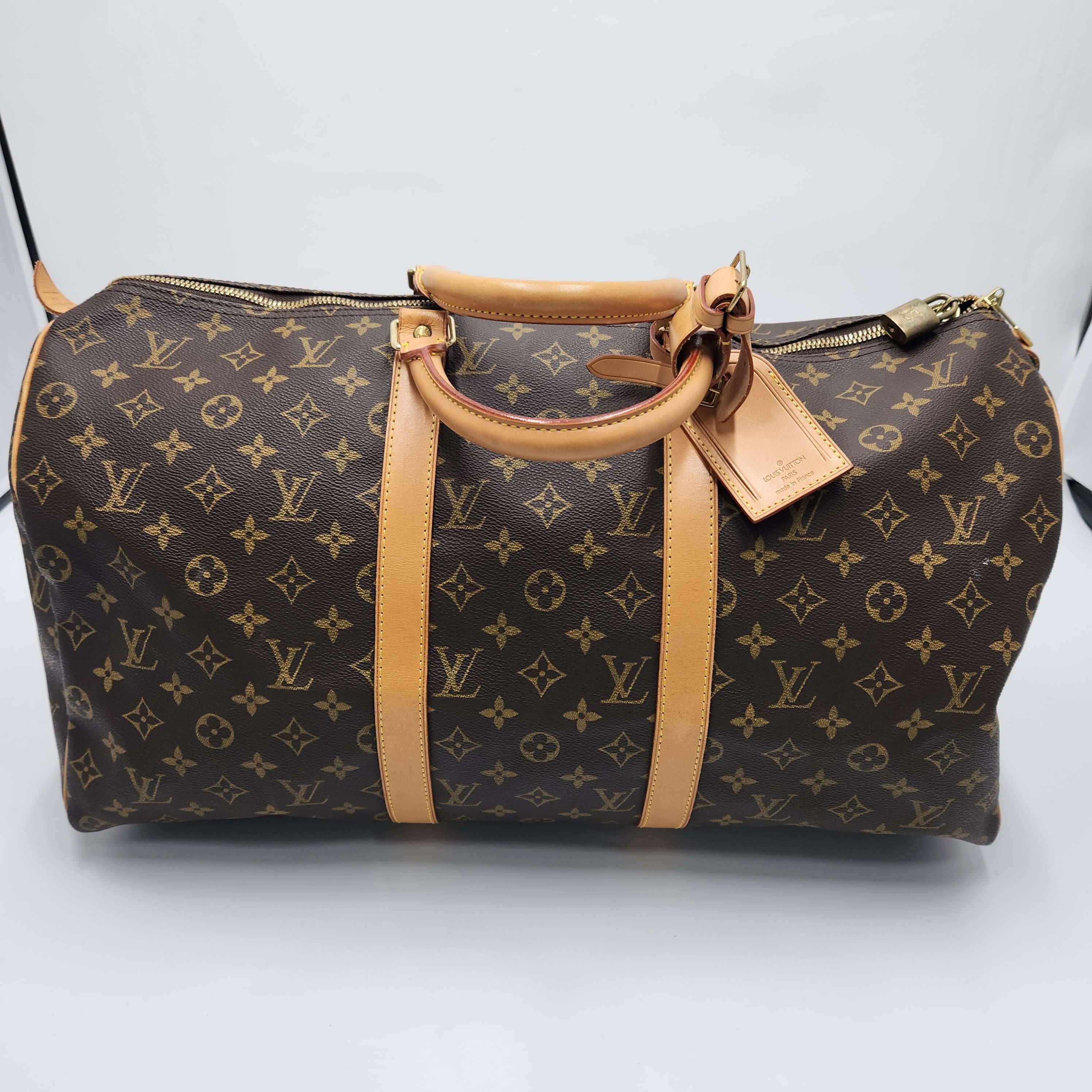 好物分享 lv旅行袋50 全是成色 品相嘎嘎好