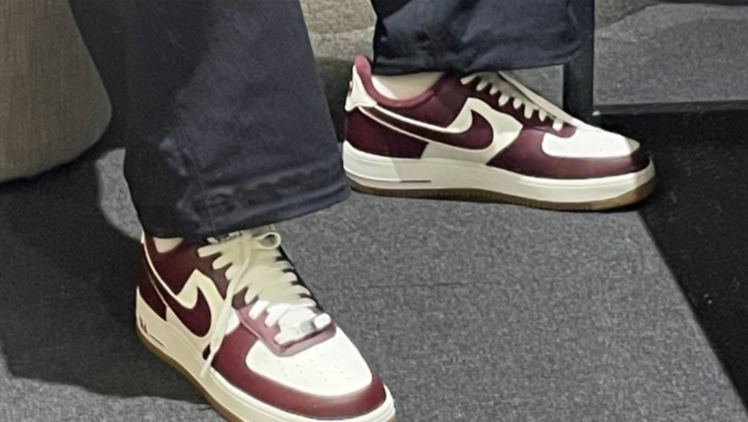 custom review-Nike Air FORCE 1 COLLEGE Пачка Нижняя юбка Резистентный Низкий Топ Скейтбординг Кроссовки Мужские Белый EAGLE Красный