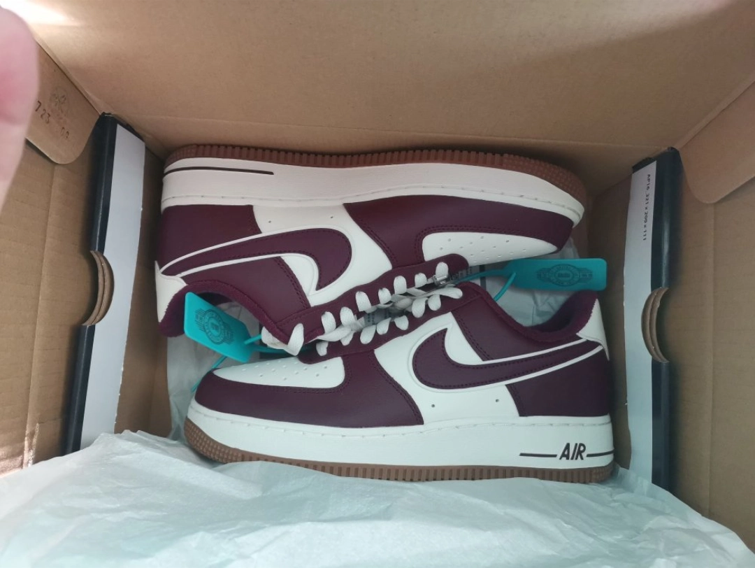 custom review-Nike Air FORCE 1 COLLEGE Пачка Нижняя юбка Резистентный Низкий Топ Скейтбординг Кроссовки Мужские Белый EAGLE Красный