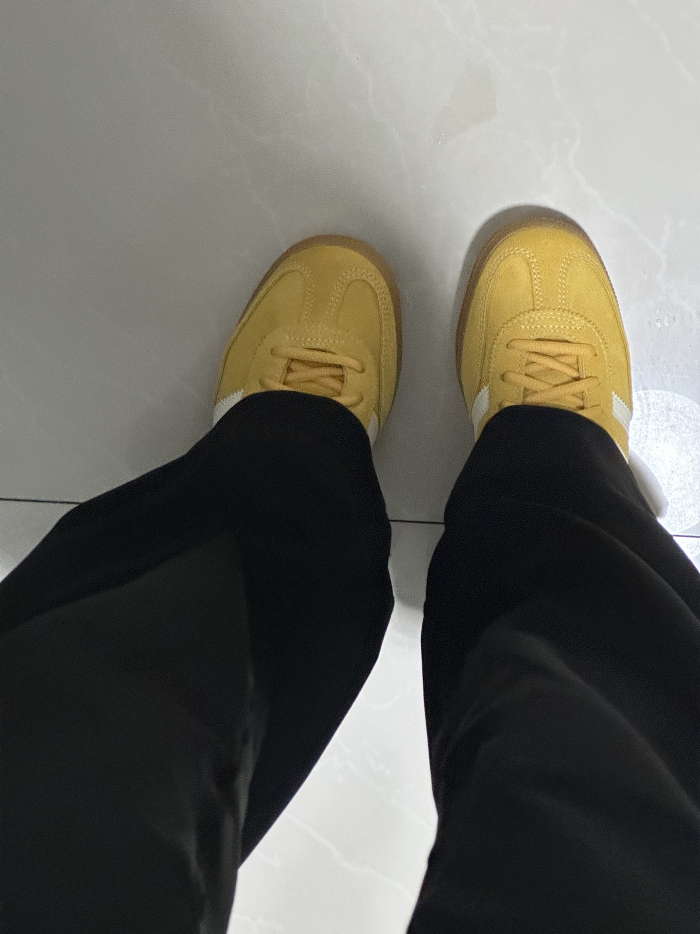 custom review-Adidas Originals HANDBALL SPEZIAL Низкие Кроссовки для скейтбординга Унисекс Желтые