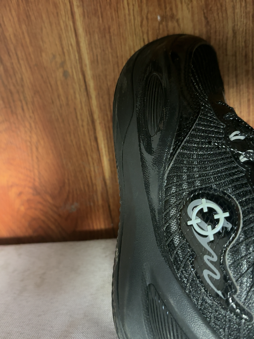 custom review-RIGORER Reeves Generation Cushioning Anti Slip And Wear Resistant Low Top Basketball Shoes Men's Black