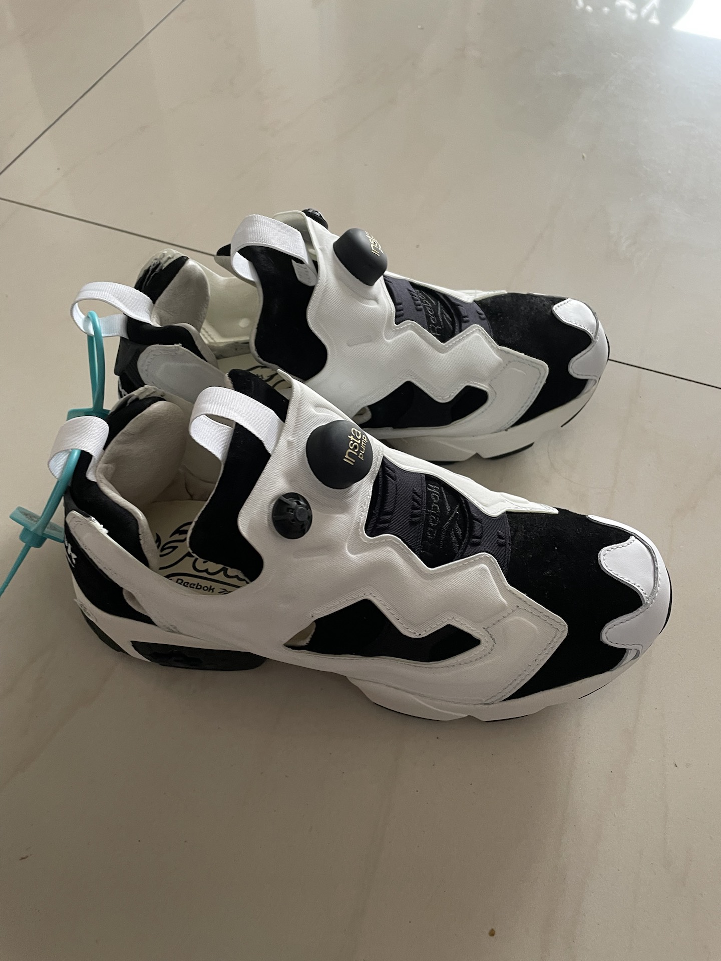 custom review-REEBOK Instapump Fury OG ACHM Low Топ Повседневная обувь Унисекс Белый