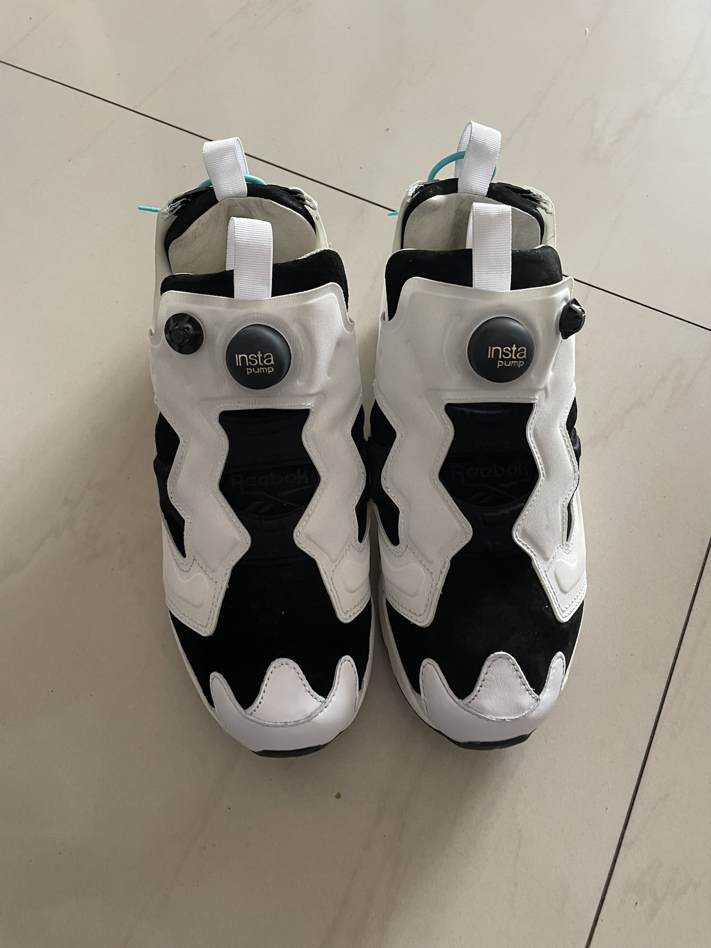 custom review-REEBOK Instapump Fury OG ACHM Low Топ Повседневная обувь Унисекс Белый