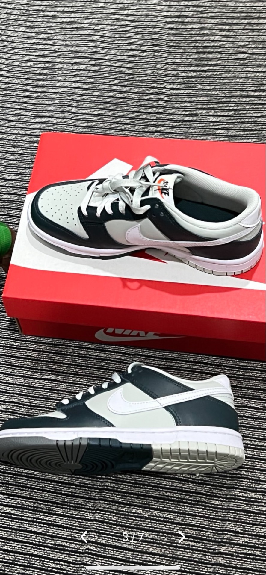 custom review-Nike Dunk 'Remix' Slip-Resistant Shock Absorbers Low Top Скейтборд Кроссовки Мужские Белые Зеленые