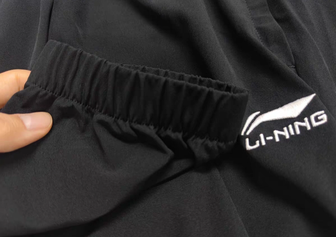 custom review-Лайнер Вязаные Тренировочные Штаны Мужские Черные