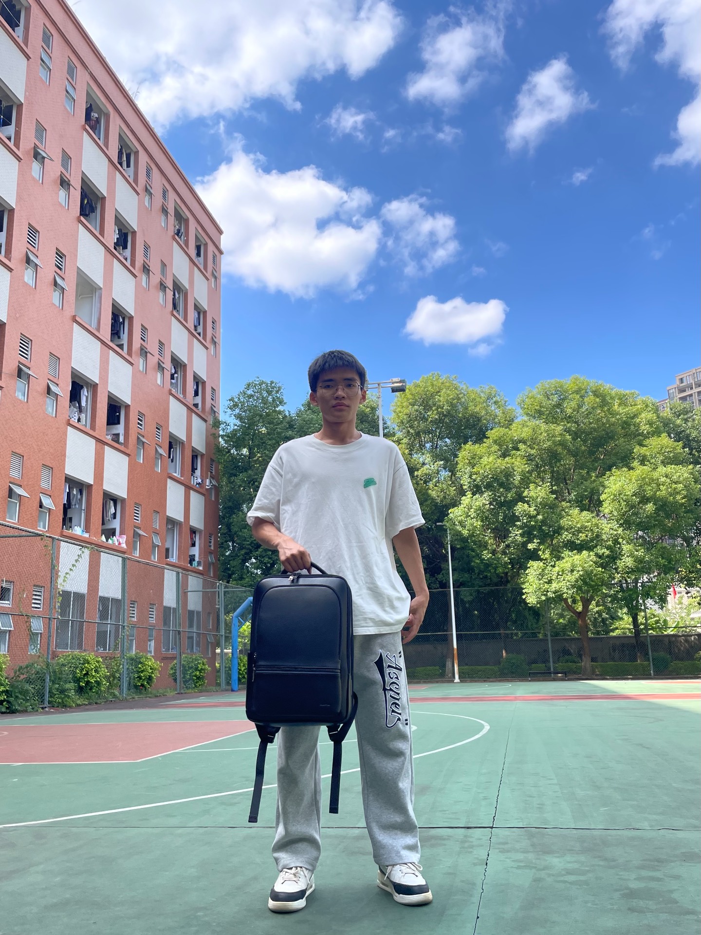 custom review-BOPAI Сумка для ноутбука из крупнозернистой текстуры коровьей кожи рюкзак большой мужской черный