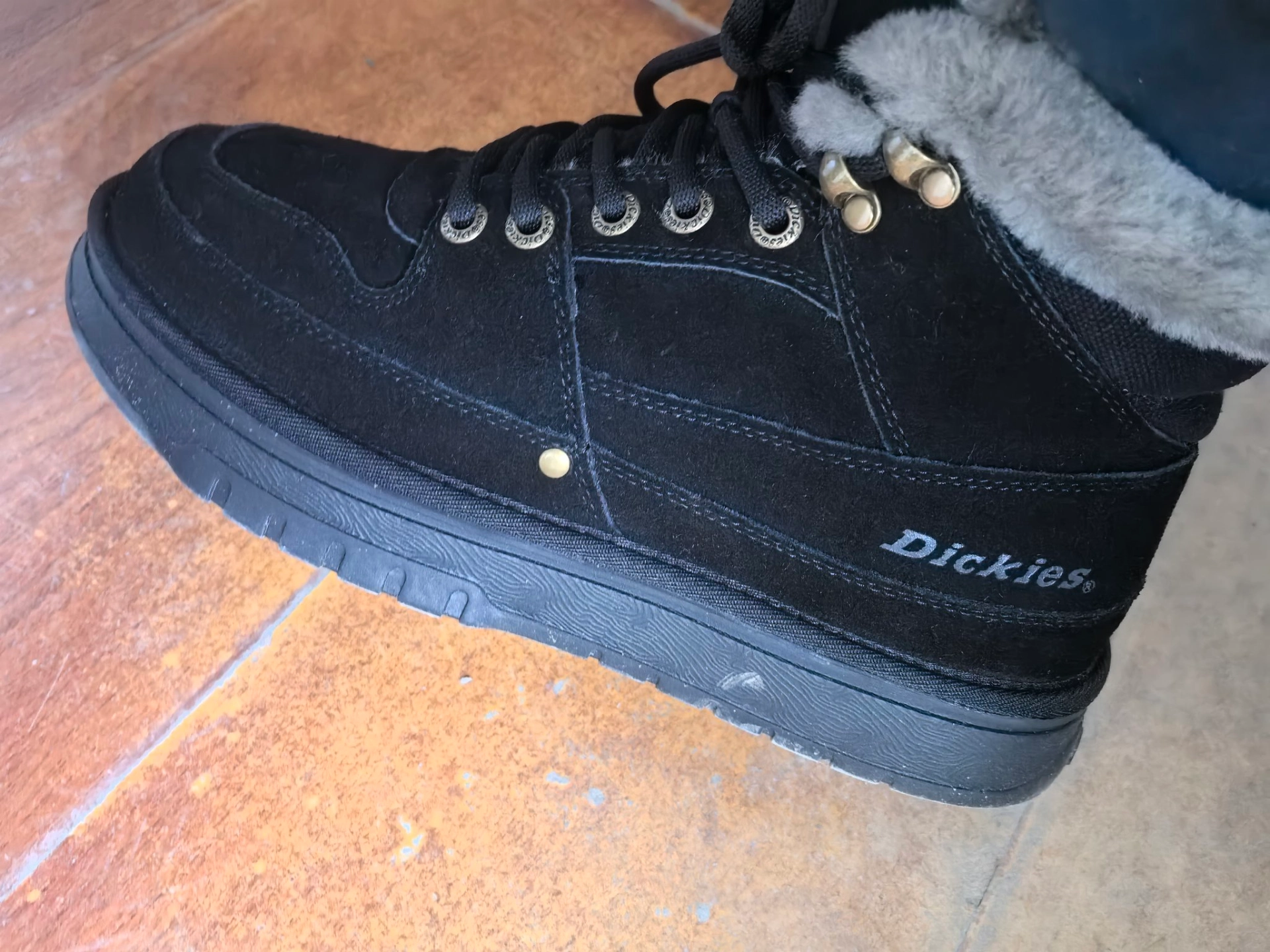 custom review-Dickies Термостойкие сноубутсы 11,5 см мужские черные