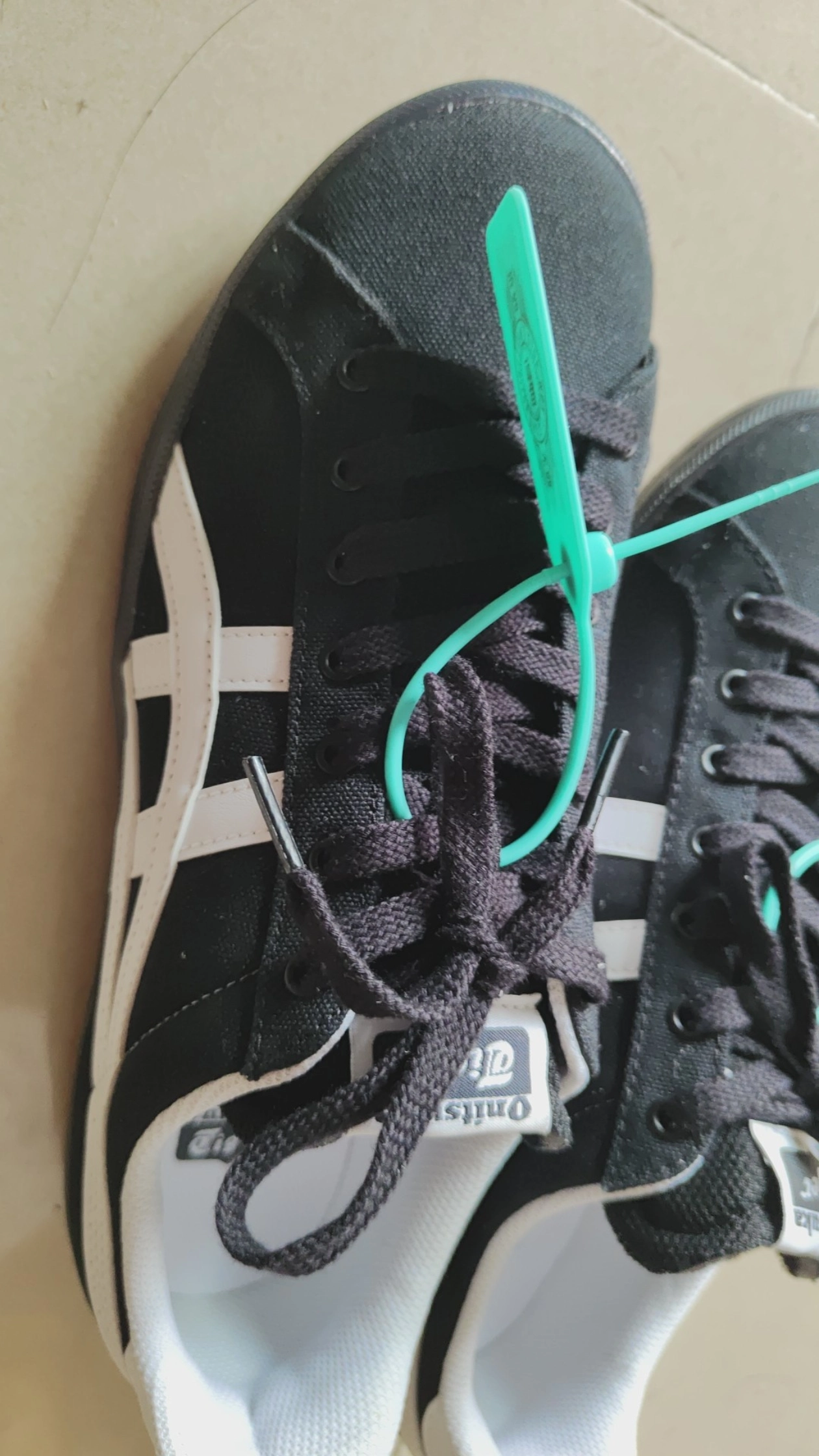 custom review-Onitsuka Tiger DD Trainer Покрытие Slip-Resistant Низкий Топ Скейтборд Кроссовки Унисекс Черный