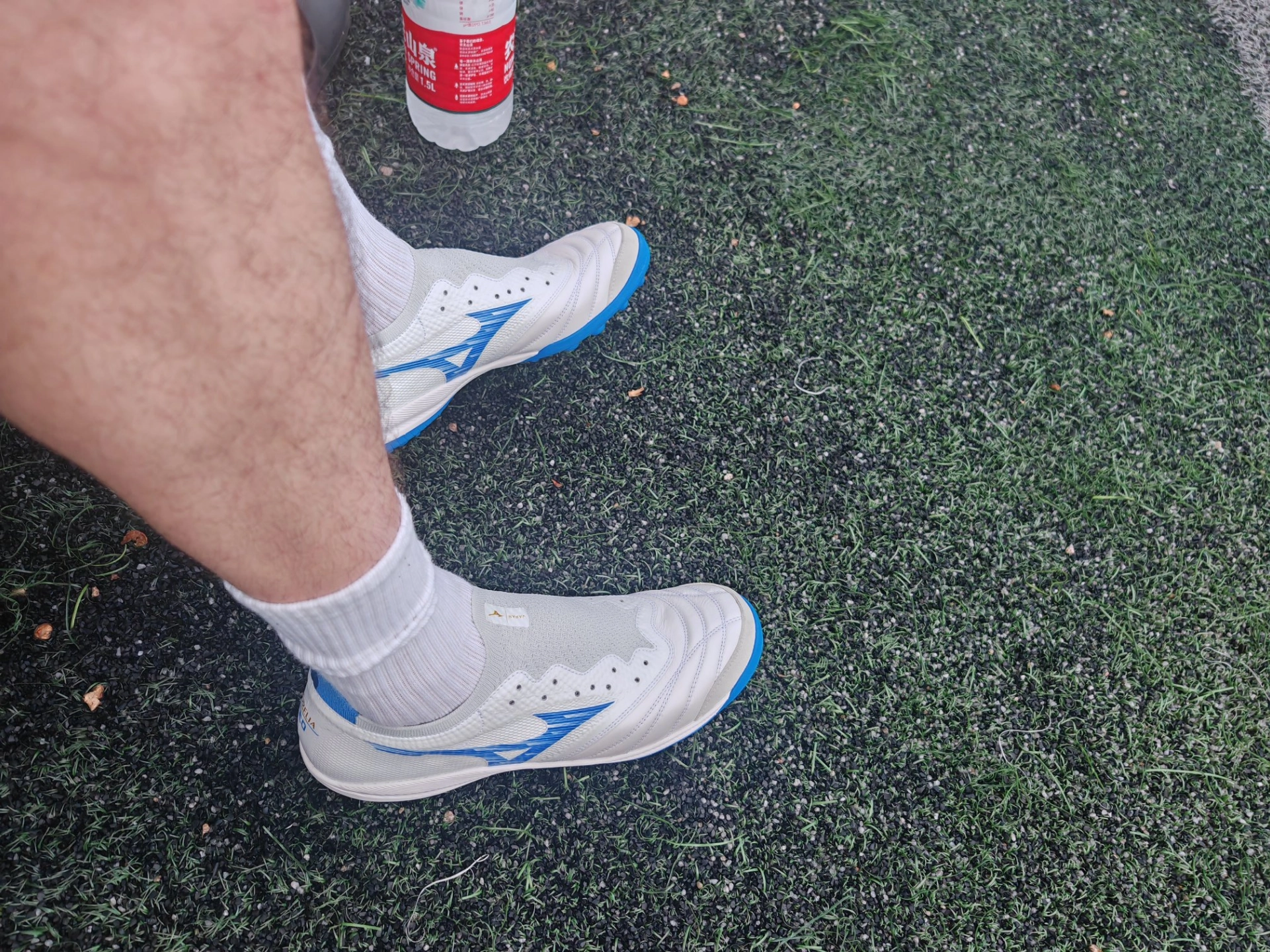 custom review-Mizuno SALA TF Шипы Футбольные бутсы Унисекс Белый