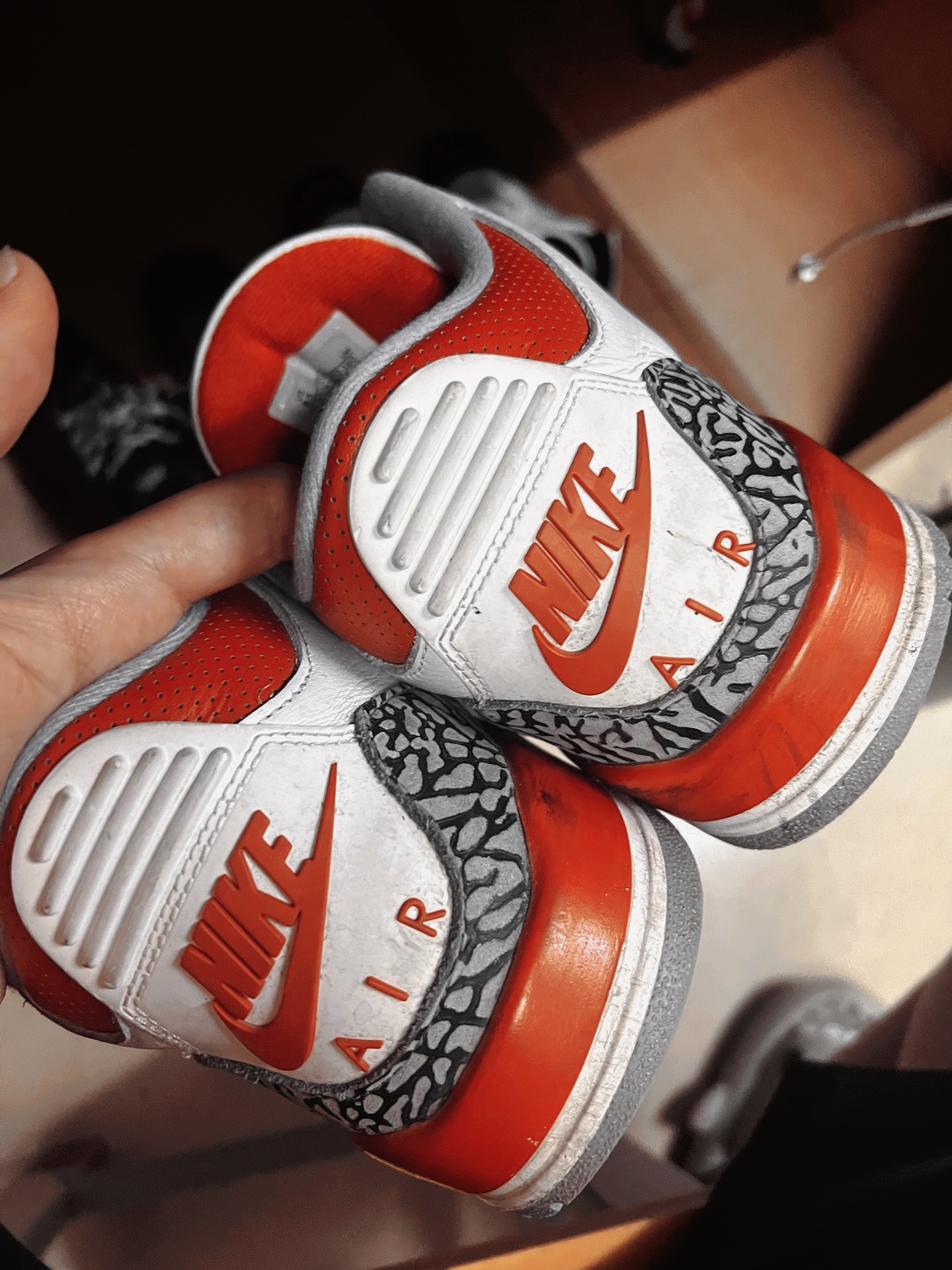 custom review-Jordan Air Jordan 3 Retro 'Fire Red' MID Топ Винтажные Баскетбольные Кроссовки Унисекс Fire Red White 2022 Retro