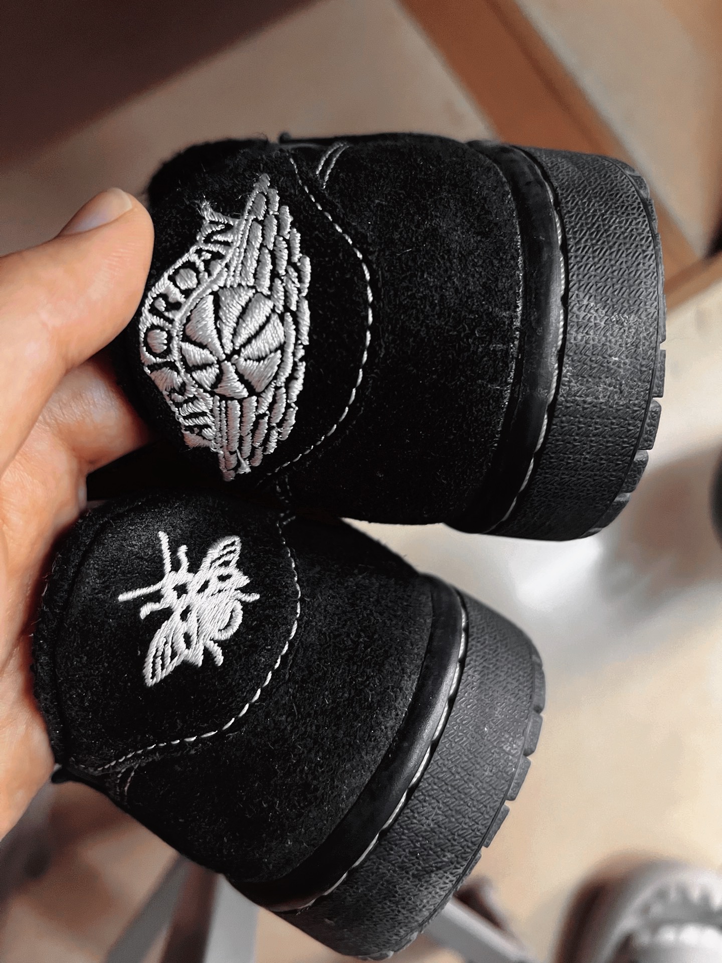 custom review-Jordan 1 Retro Low OG SP Travis Scott Black Phantom