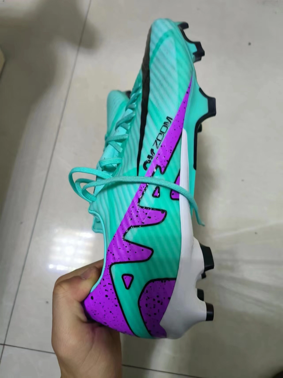 custom review-Nike Air Zoom Vapor 15 MG MULTI Ground FG Твердый грунт Футбольные бутсы Унисекс Озерный зеленый