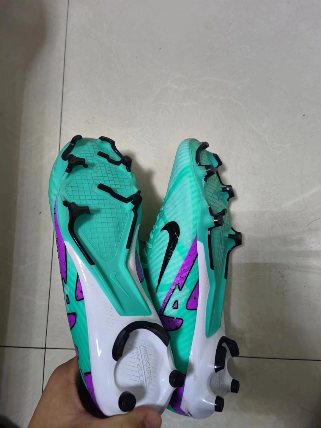 custom review-Nike Air Zoom Vapor 15 MG MULTI Ground FG Твердый грунт Футбольные бутсы Унисекс Озерный зеленый