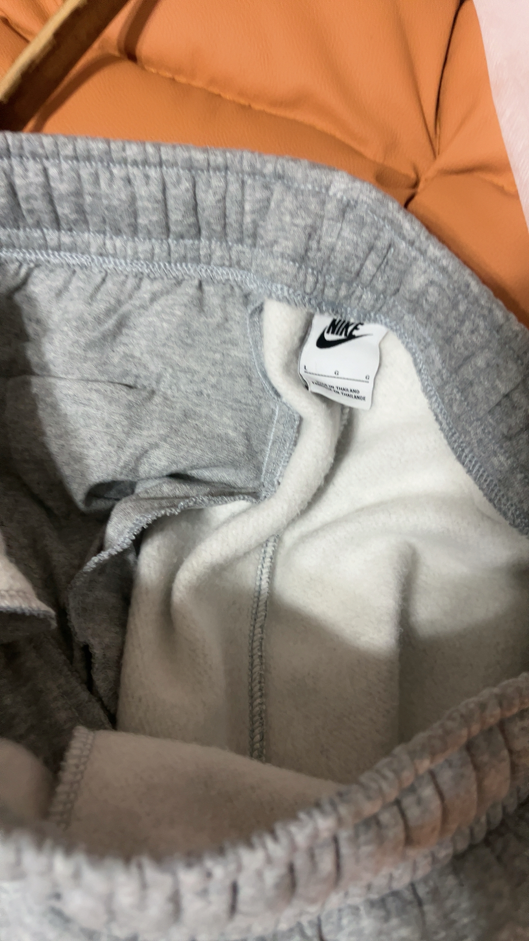 custom review-Найк Вязаные Тренировочные Штаны Мужские Светло-Серые