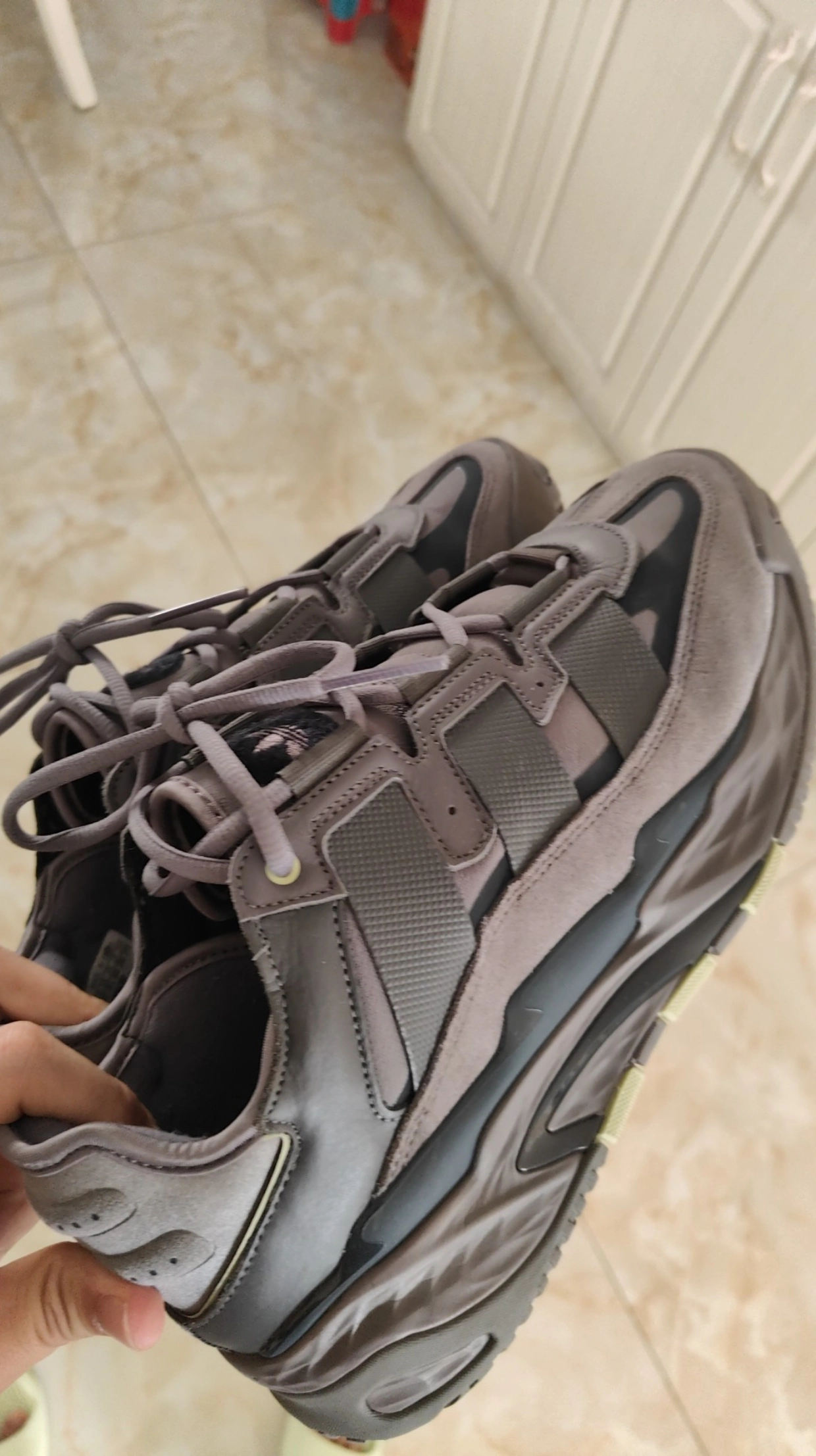 custom review-Adidas Originals Niteball Slip Resistant Abrasion Resistant Низкий Топ Повседневная Обувь Унисекс Серый