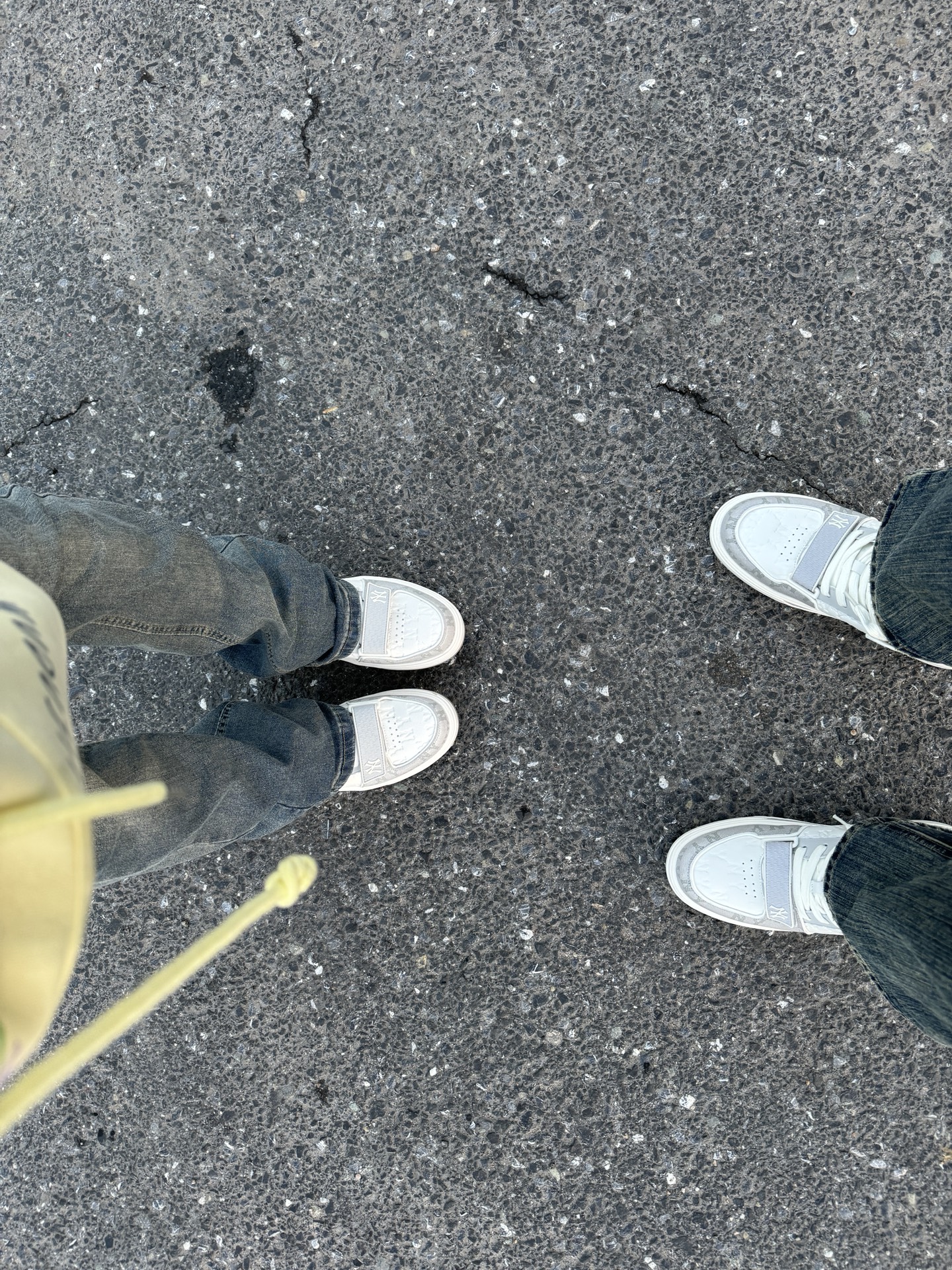 跟男朋友的情侣鞋get !